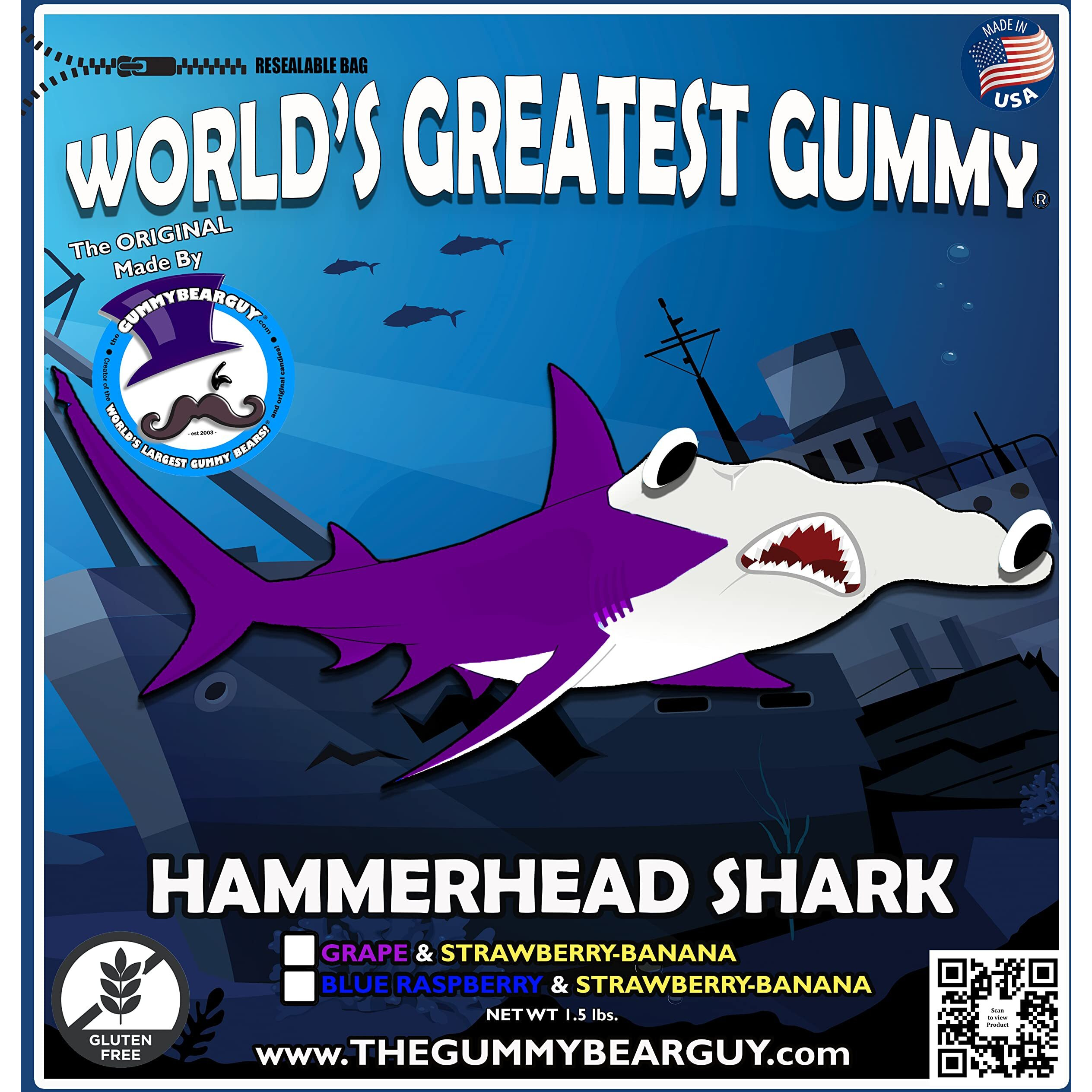 The Gummy Bear Guy (Tm) | World's Greatest Gummy Hammerhead Shark (Tm)