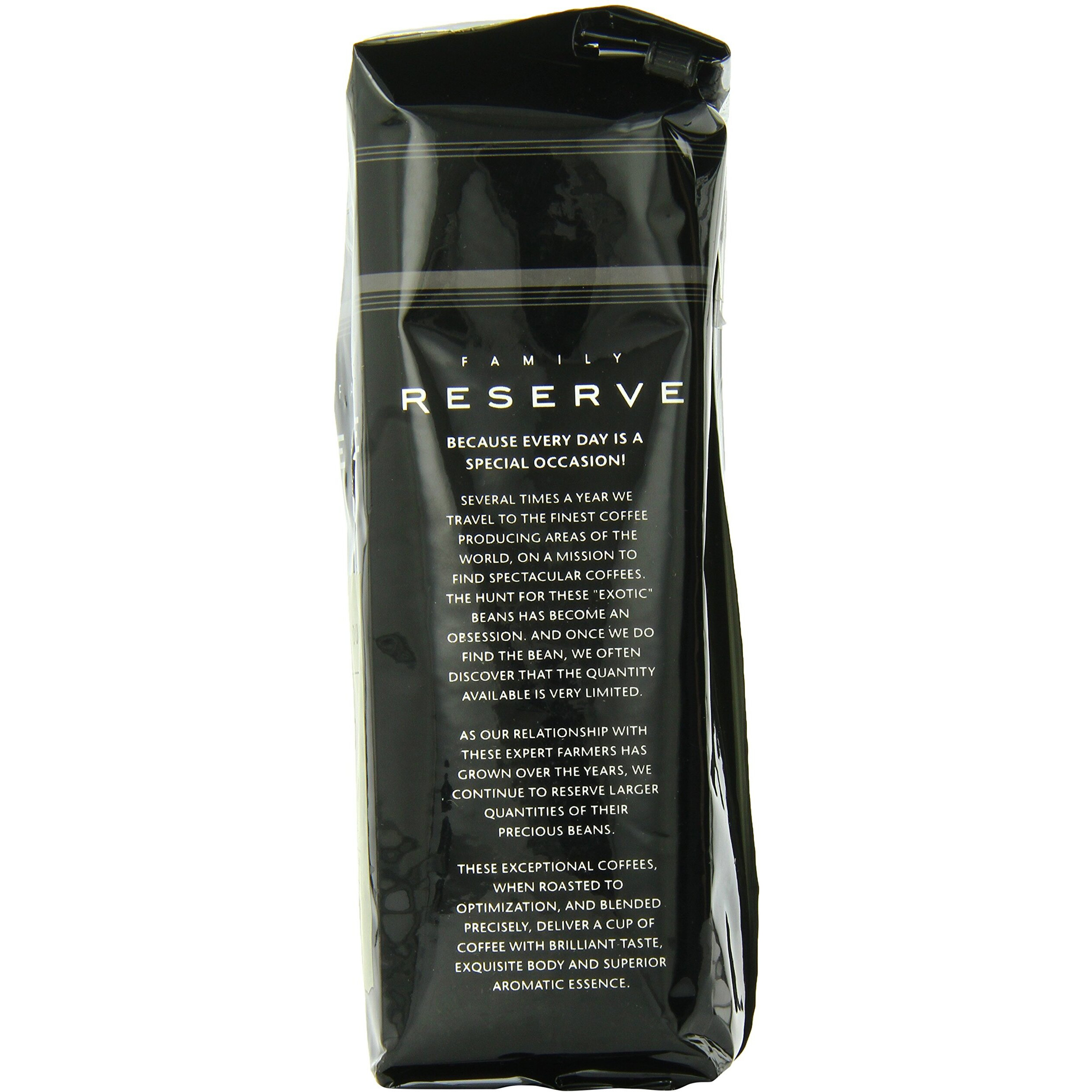 Papanicholas Coffee Ground Coffee, Family Reserve Kona Baru Blend, 12 Ounce