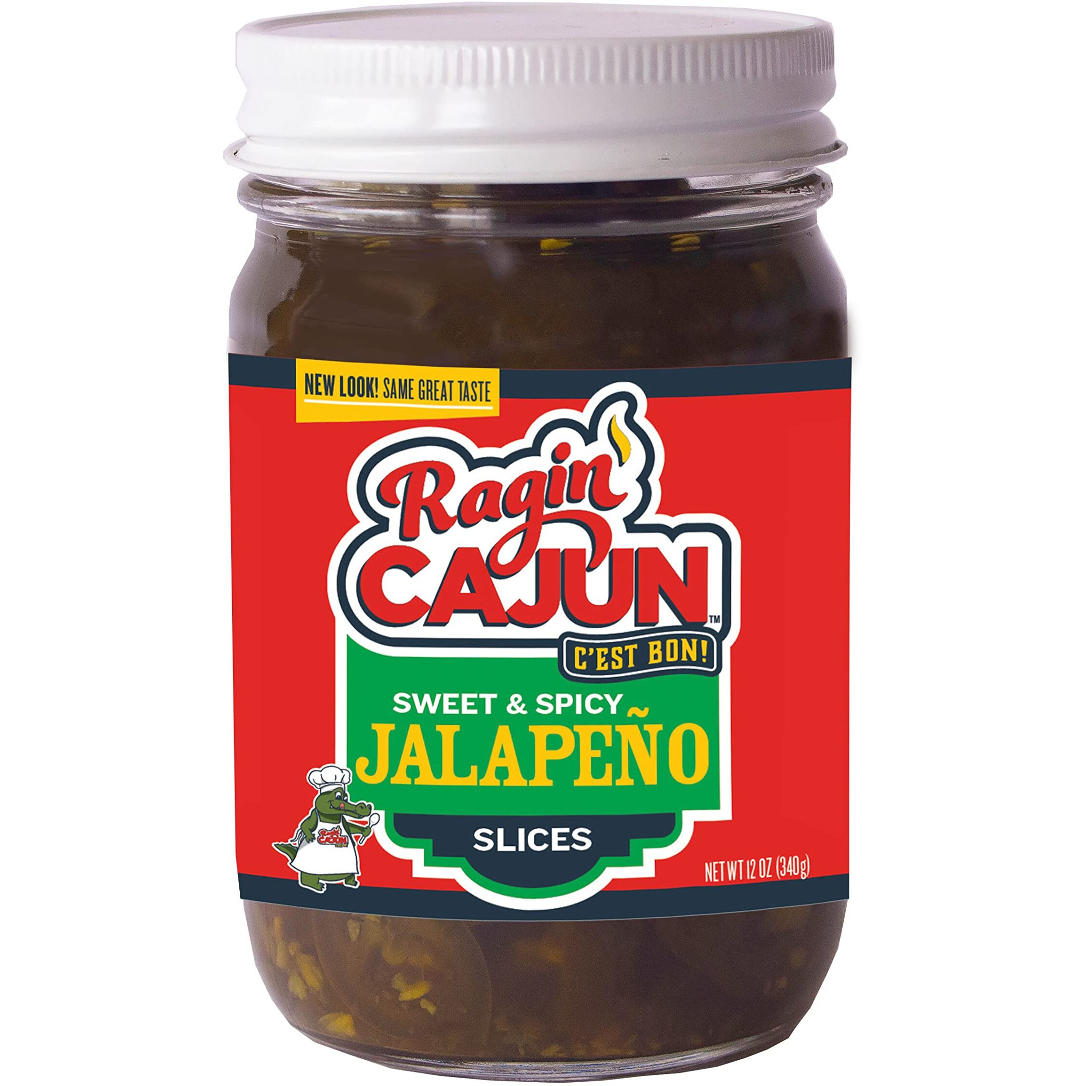 Candied Jalapeo Slices 12 Fl Oz Ragin' Cajun Foods - Sweet And Spicy Pickled Peppers For Snacking, Sandwich Toppings, And Garnishes - Perfect For Adding Heat And Flair To Your Dishes (Pack Of 2)