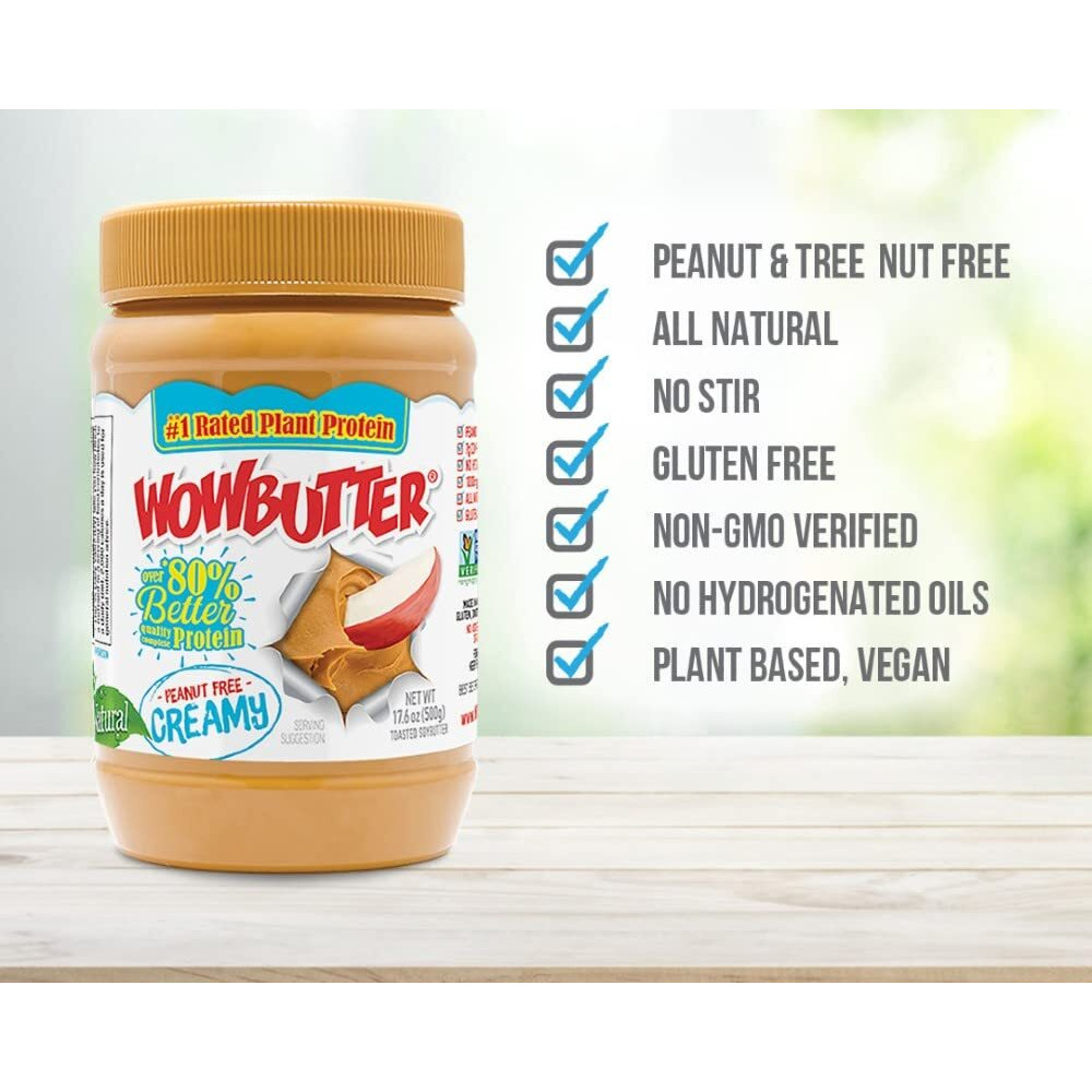 Wowbutter Spread Toasted Soy Creamy, 500 Gr