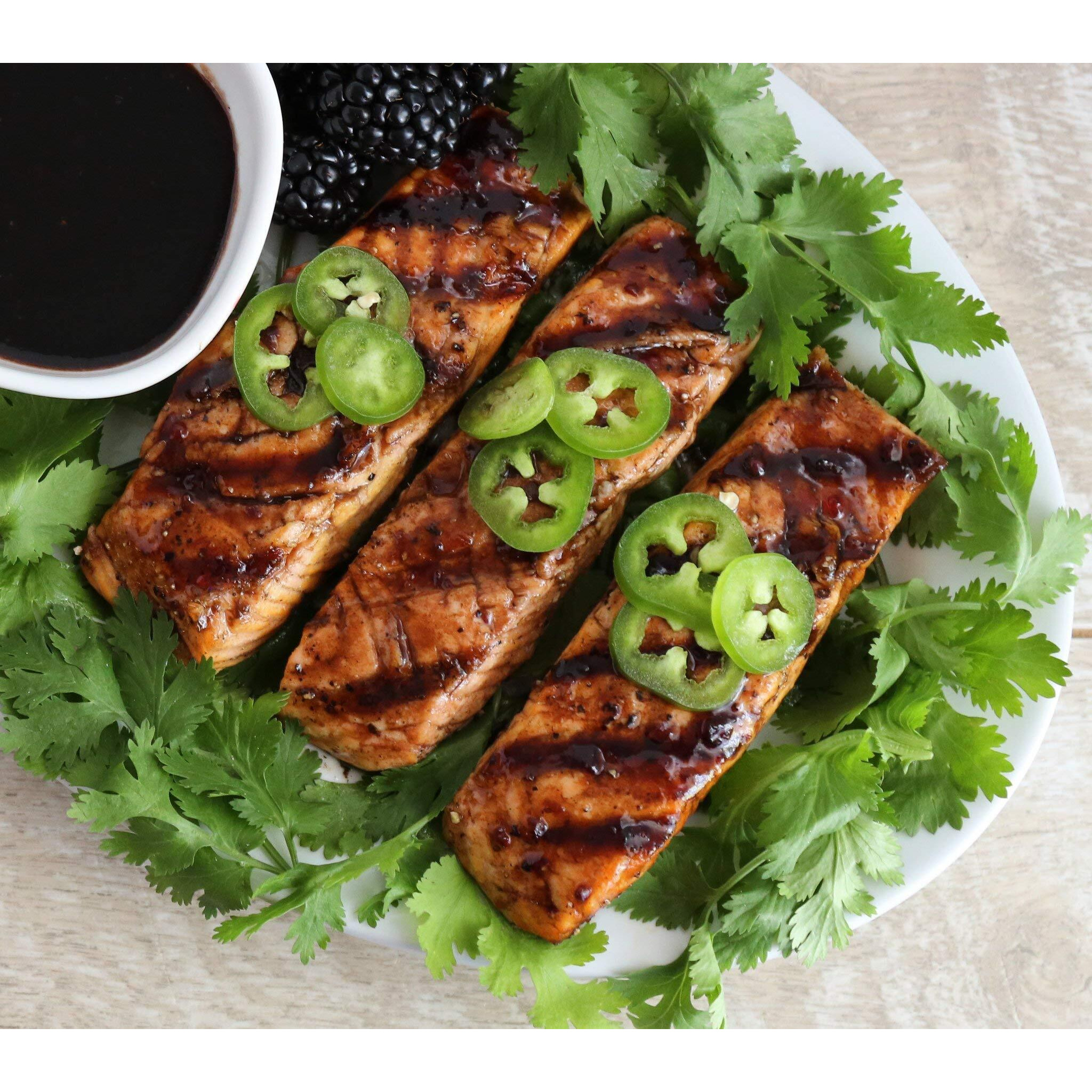 Raven's Original Hot Pepper All Natural Jam - 15 Ounce Jar (Blackberry Jalapeno)