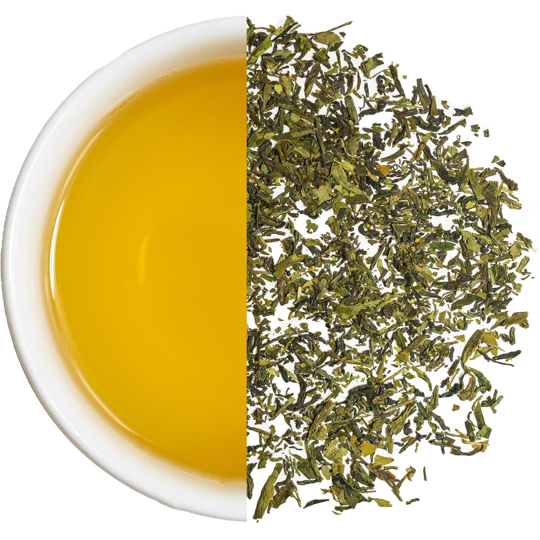 Dragonwell Loose Leaf Green Tea From China - Chinese -  Lb Pouch - 8Oz Resealable Bag - 1 Pack
