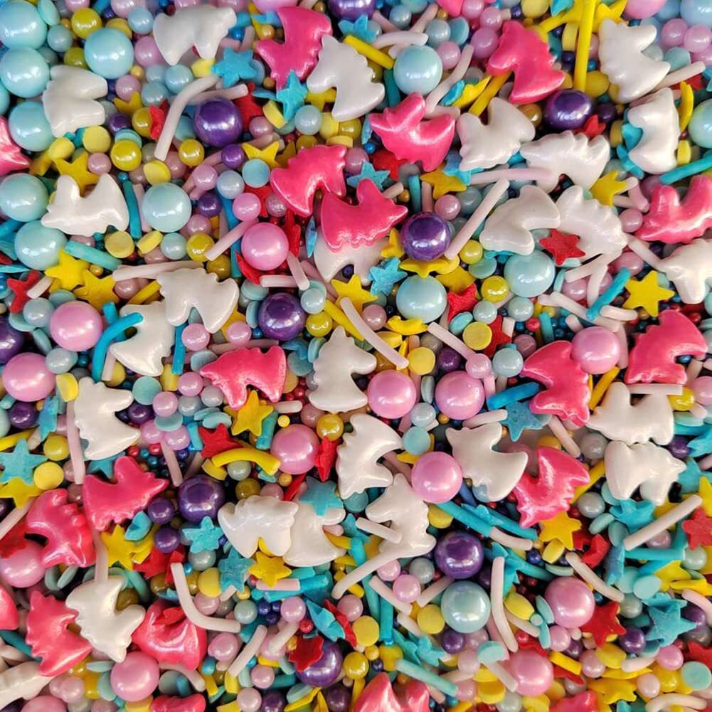 Unicorn Sprinkles - Cake Sprinkles - Edible Sprinkles For Baking - Cupcake And Cake Topper - Sprinkle Mix - 3.35 Ounces (Unicorn)