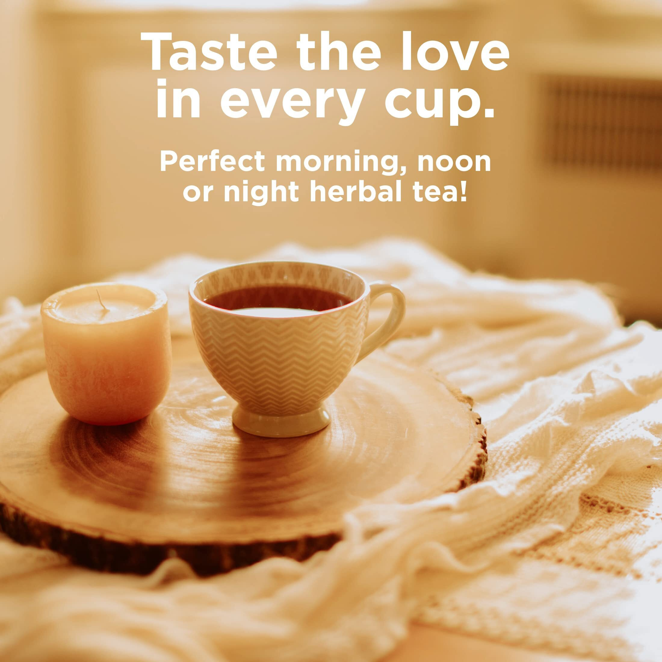 Red Rose Sweet Temptations Dessert Tea Chocolate Mint Patty, Zero Carbs, Zero Sugar Bursting With Flavor Delicious Beverage Herbal Tea, 18 Count Fruit Naturally Flavored Herbal Tea