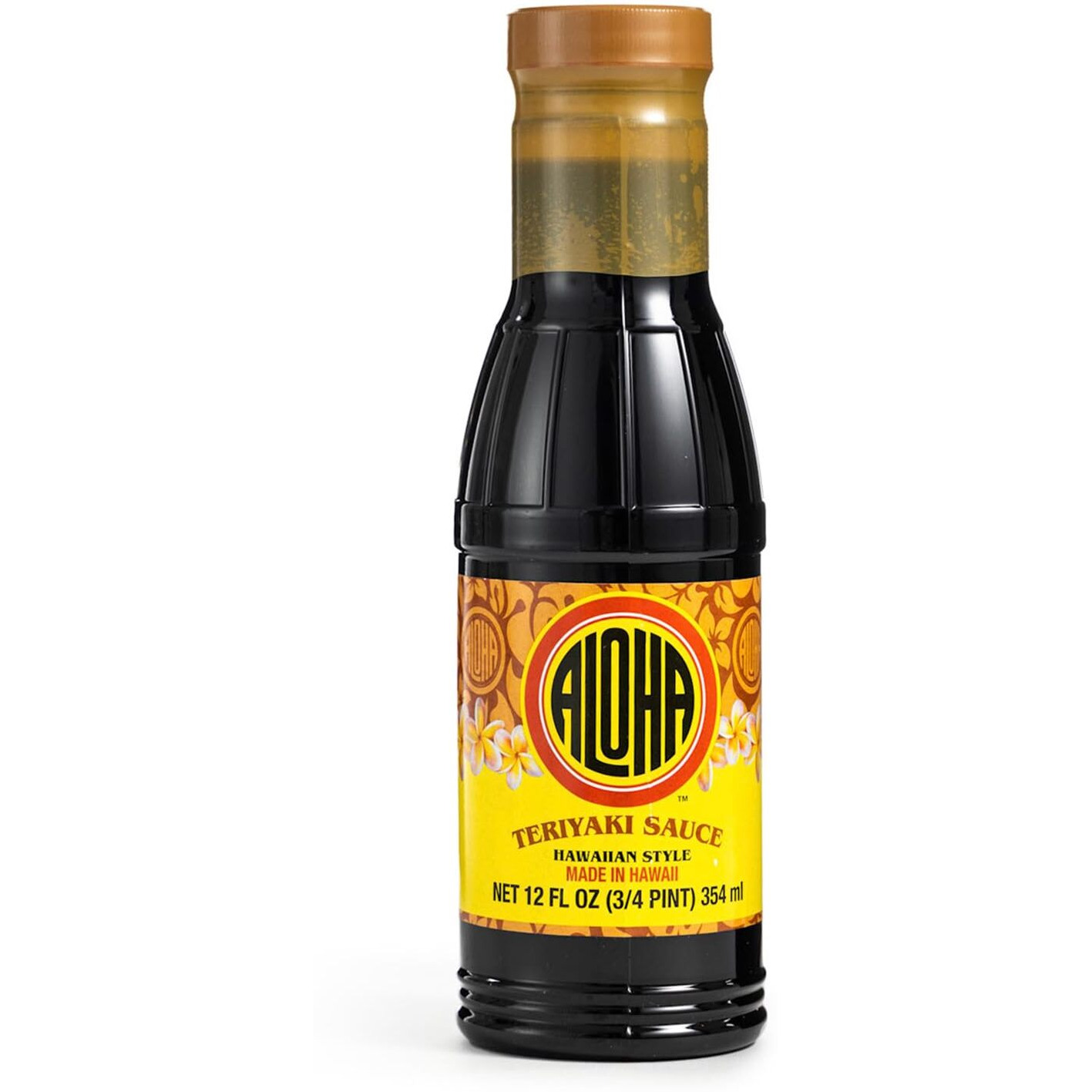 Aloha Shoyu - Hawaiian Teriyaki Sauce - Versatile And Sweet Marinade - Made In Hawaii - 12 Oz. Bottle