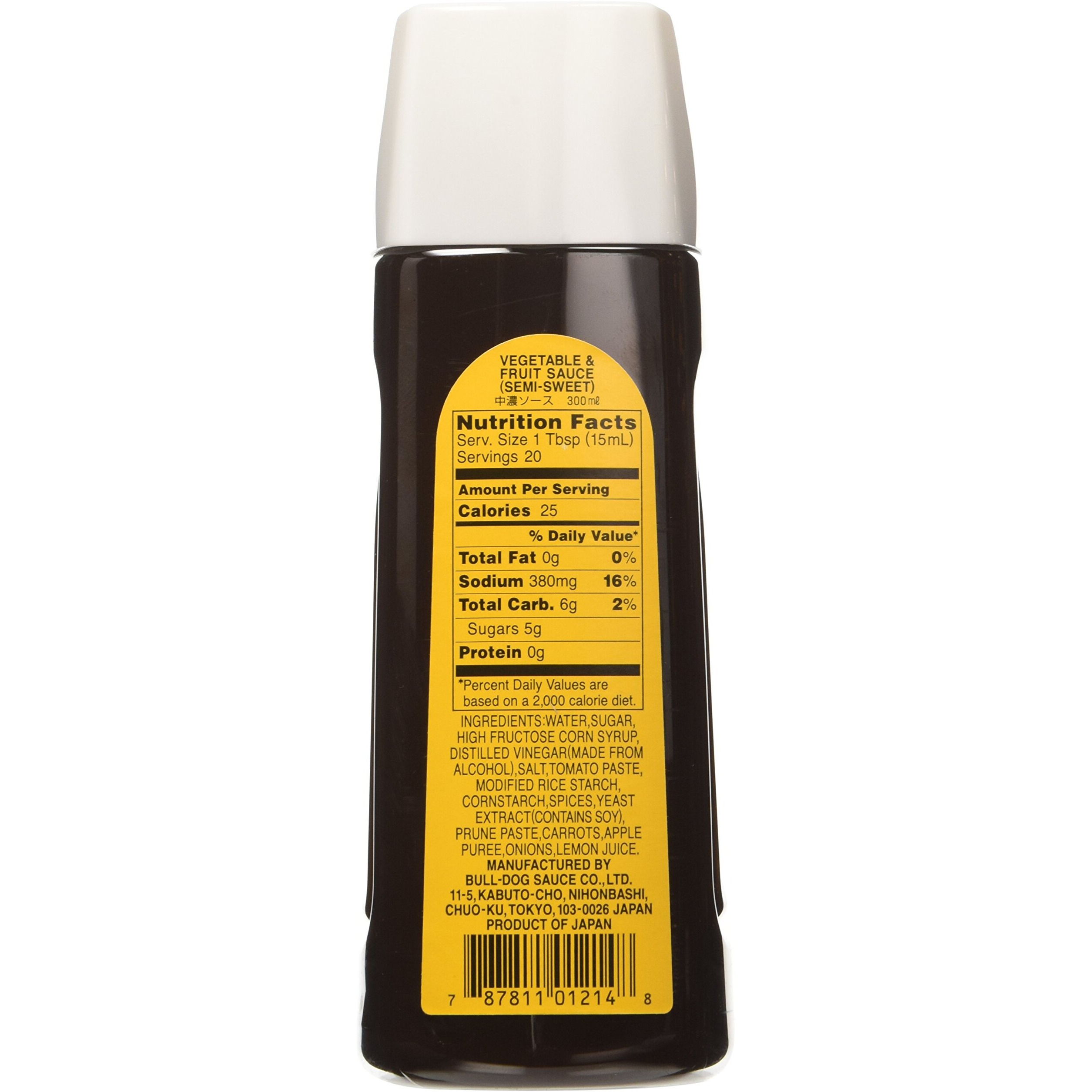 Bull-Dog - Vegetable & Fruit Sauce (Chuno) Sauce 10.1 Fl. Oz.