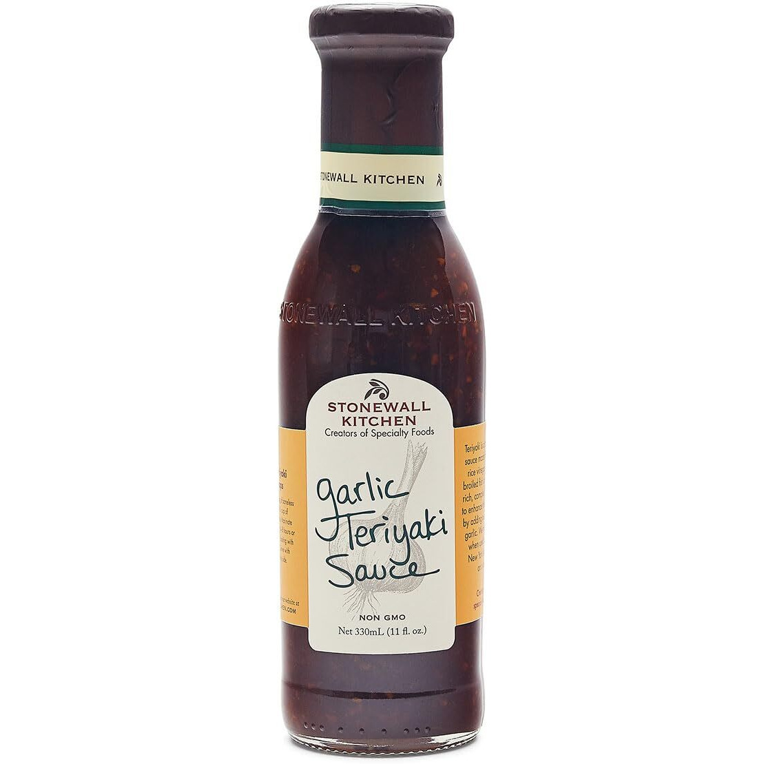 Stonewall Kitchen Garlic Teriyaki Sauce, 11 Ounces