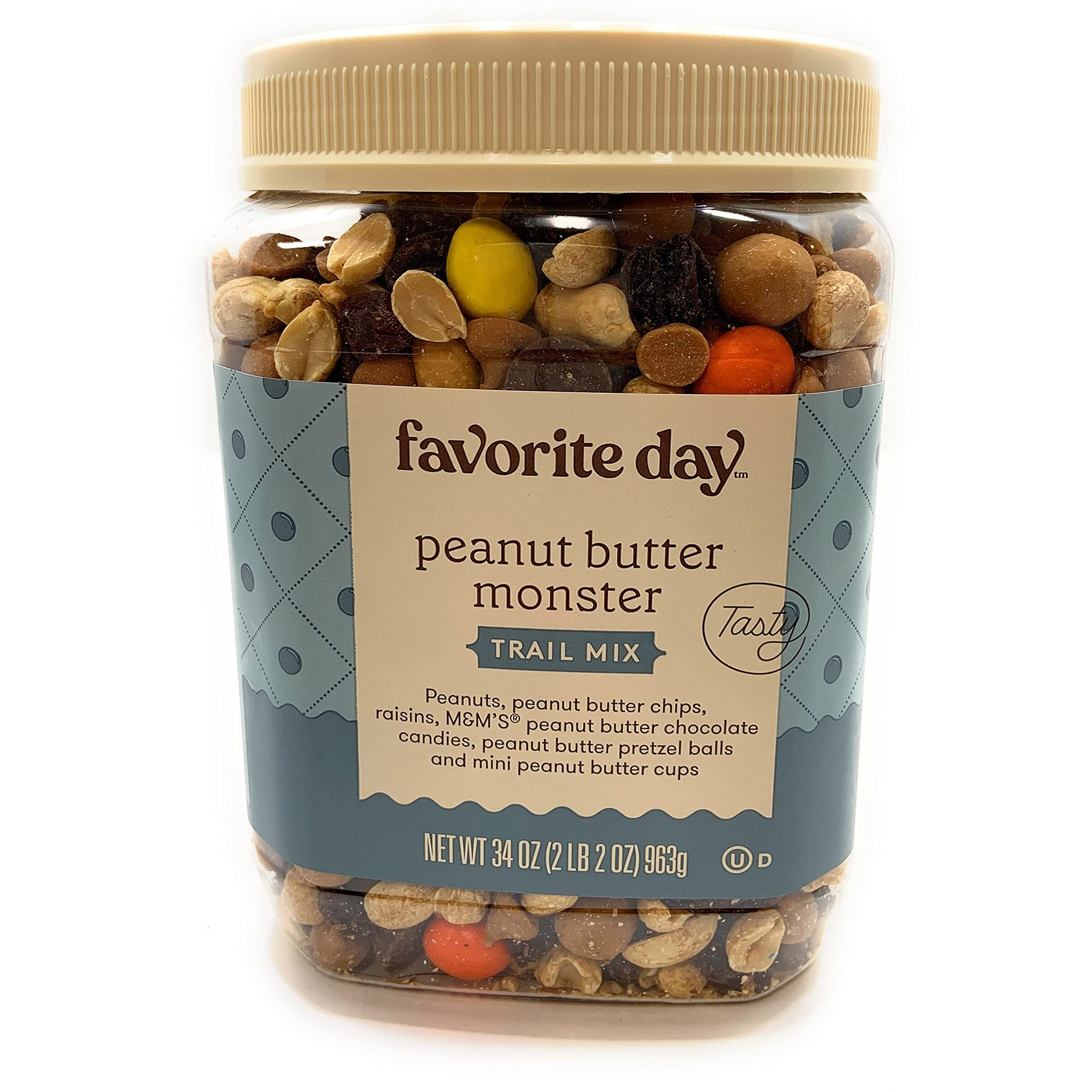 Favorite Day Peanut Butter Monster Trail Mix, 34 Oz., 2.1 Pound (Pack Of 1)