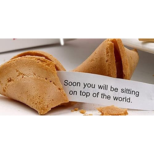 Shop And Save Individually Fresh Crispy Wrapped Fortune Cookies Perfect For Snacks,Lunch,Picnic,Birthdays,Graduation,Parties (Citrus,60)