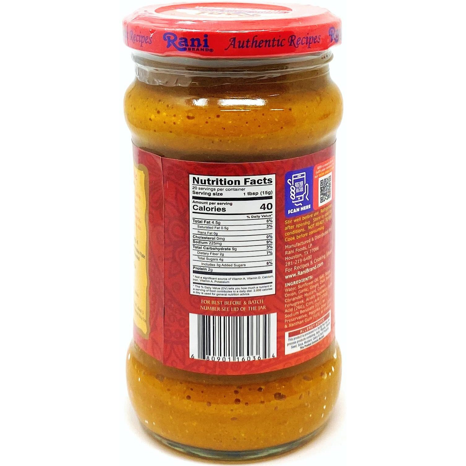 Rani Vindaloo Curry Cooking Spice Paste, Hot 10.5Oz (300G) Glass Jar ~ No Colors | All Natural | Non-Gmo | Vegan | Gluten Free | Indian Origin