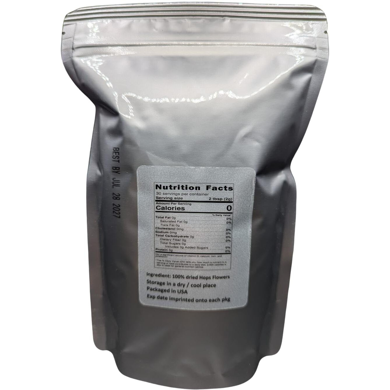 Hops Flowers - Dried Humulus Lupulus Loose Tea From 100% Nature (4 Oz)