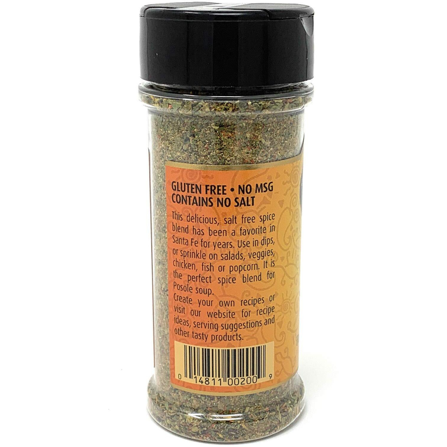 Santa Fe Seasons Six Seasoning, 1.34 Oz