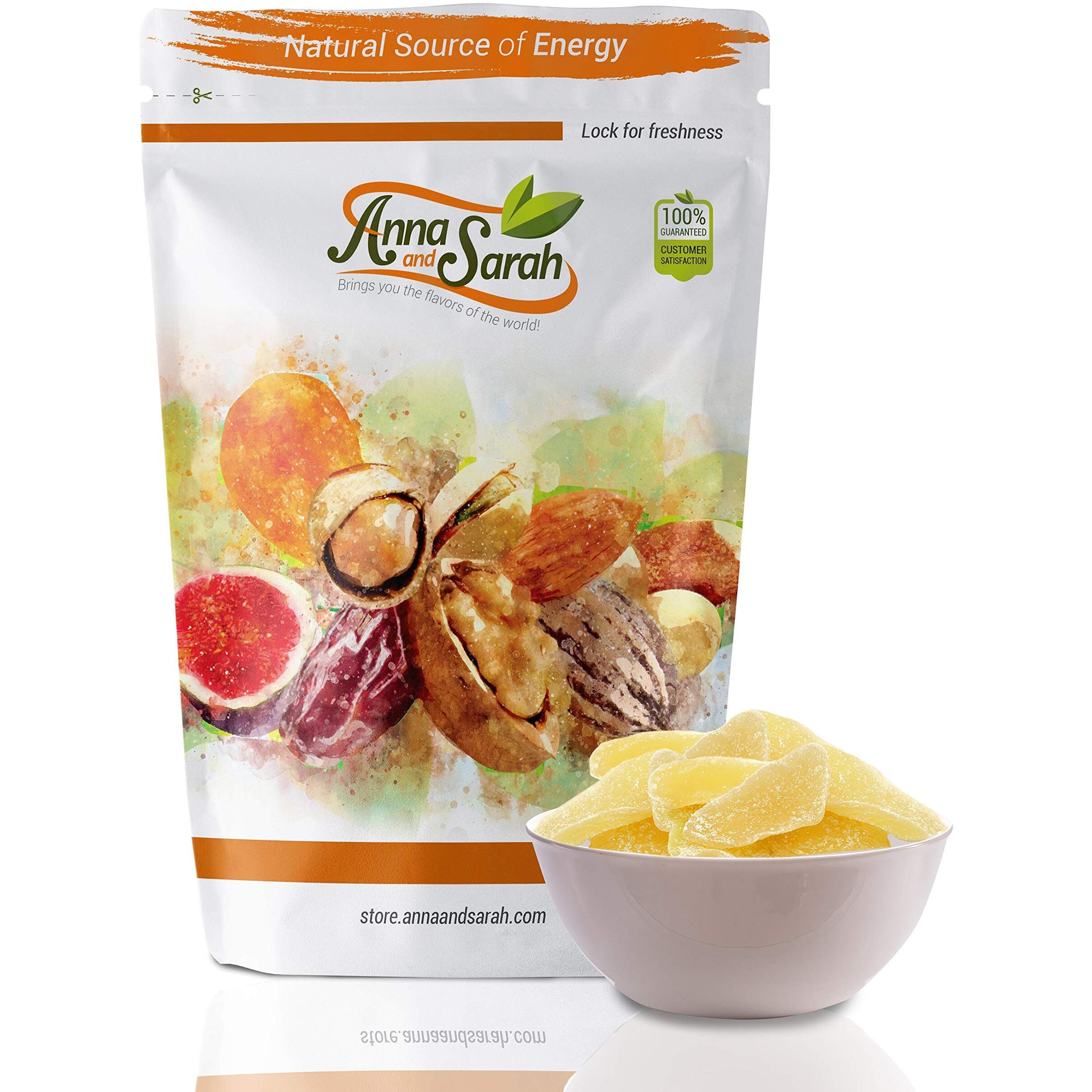 Anna And Sarah Dried Crystallized Ginger In Resealable Bag 3 Lbs