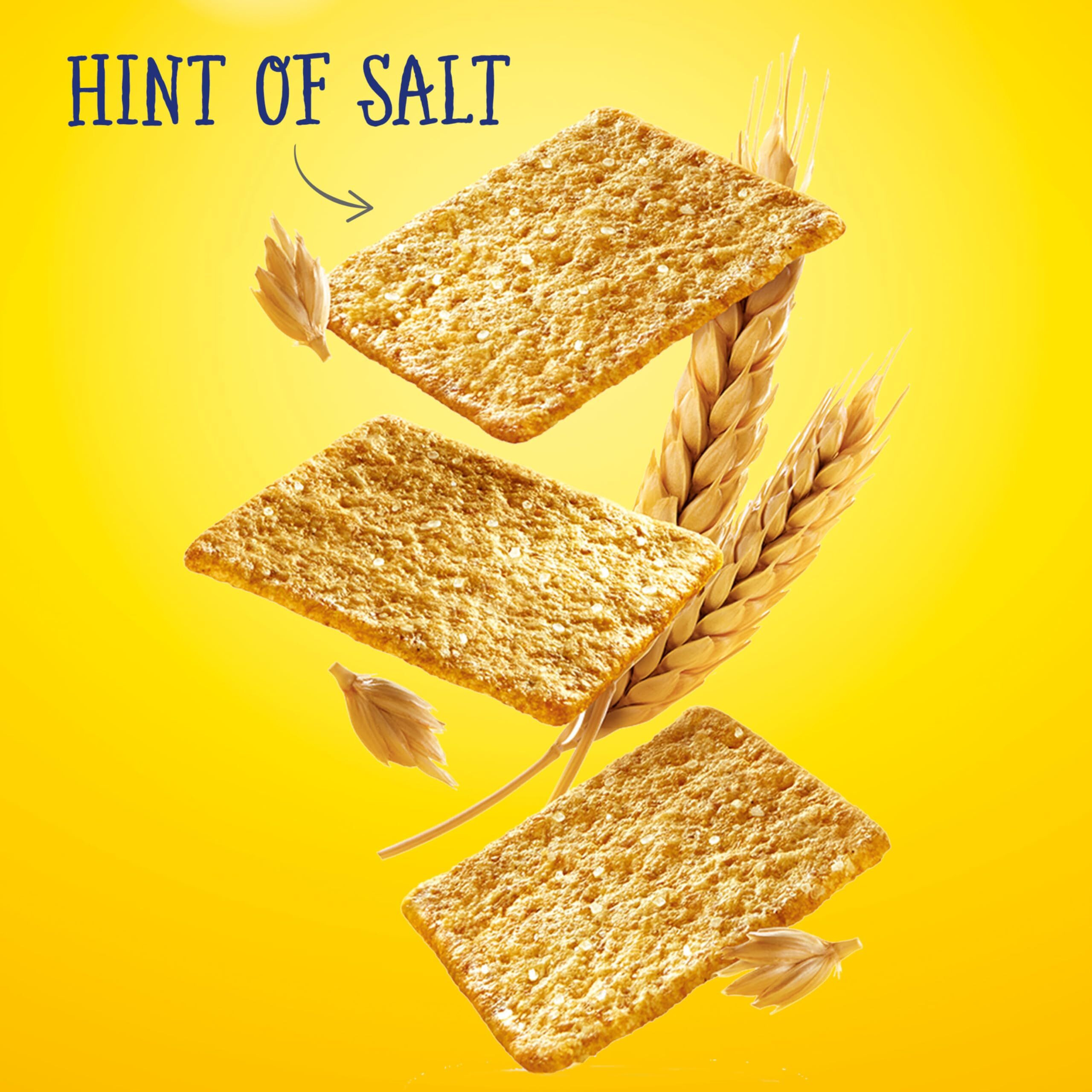 Wheat Thins Hint Of Salt Low Sodium Whole Grain Wheat Crackers, 6 - 8.5 Oz Boxes