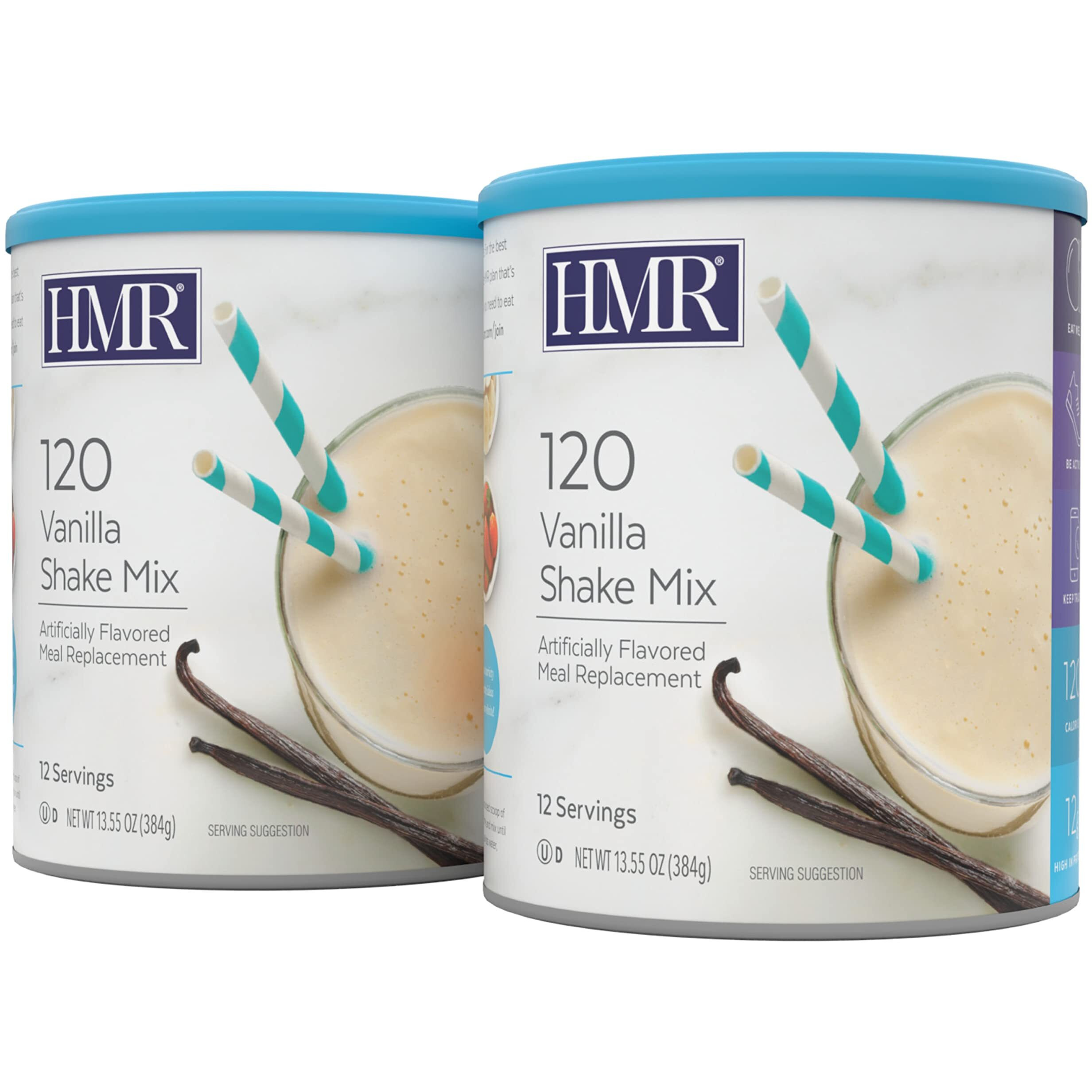 Hmr 120 "&quotClassic"" Shake Meal Replacement Powder | Vanilla Shake Mix To Support Healthy Weight Loss | 12G Of Protein | Nutritional Drink | Low Calorie Food | 2 Pack (Van/Van), 12 Servings Each