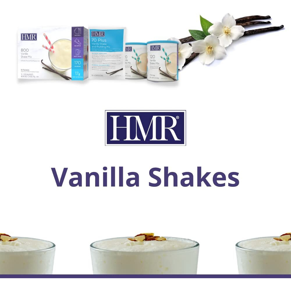 Hmr 120 "&quotClassic"" Shake Meal Replacement Powder | Vanilla Shake Mix To Support Healthy Weight Loss | 12G Of Protein | Nutritional Drink | Low Calorie Food | 2 Pack (Van/Van), 12 Servings Each