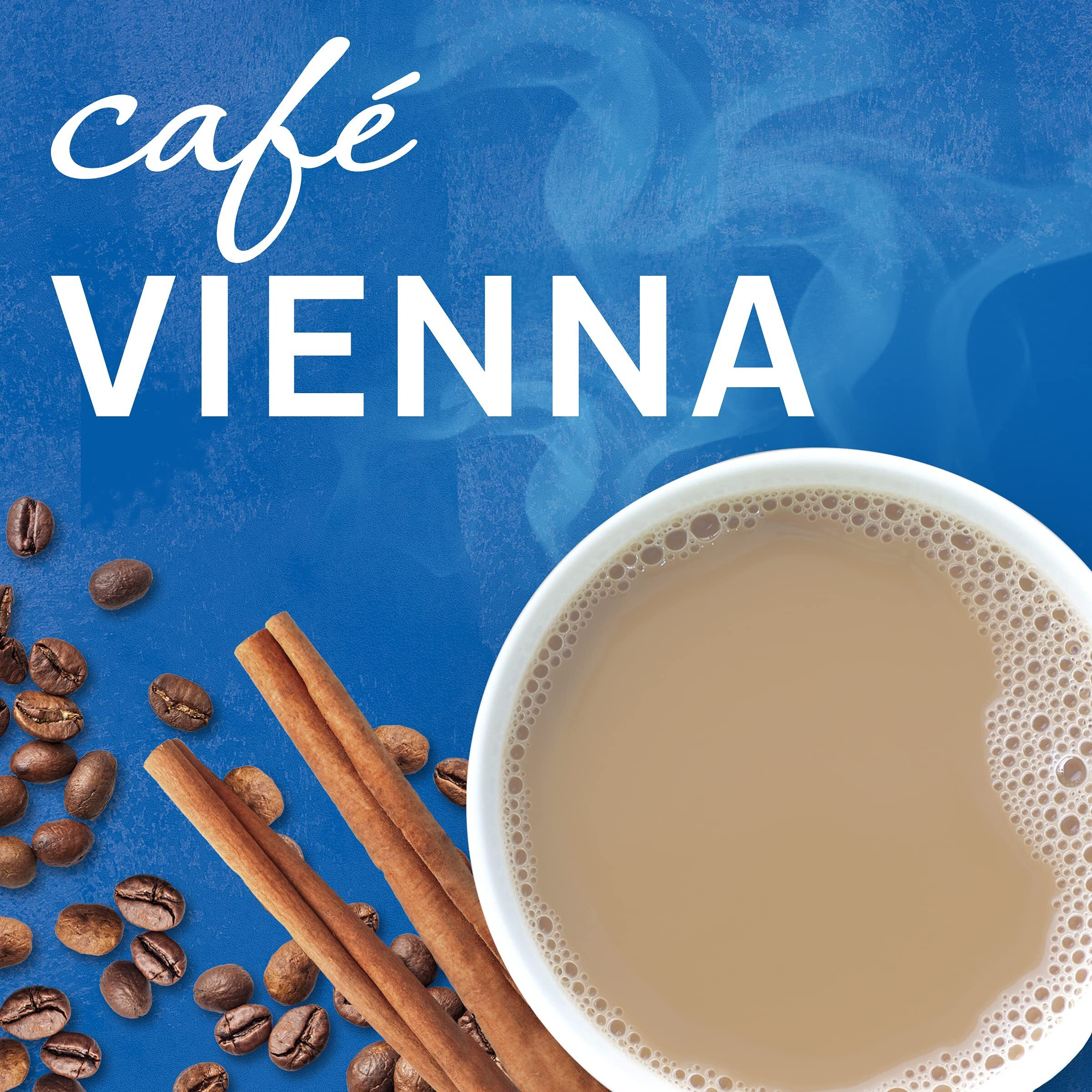 Maxwell House International Vienna Caf  -Style Instant Coffee Beverage Mix (8 Ct Pack, 9 Oz Canister)