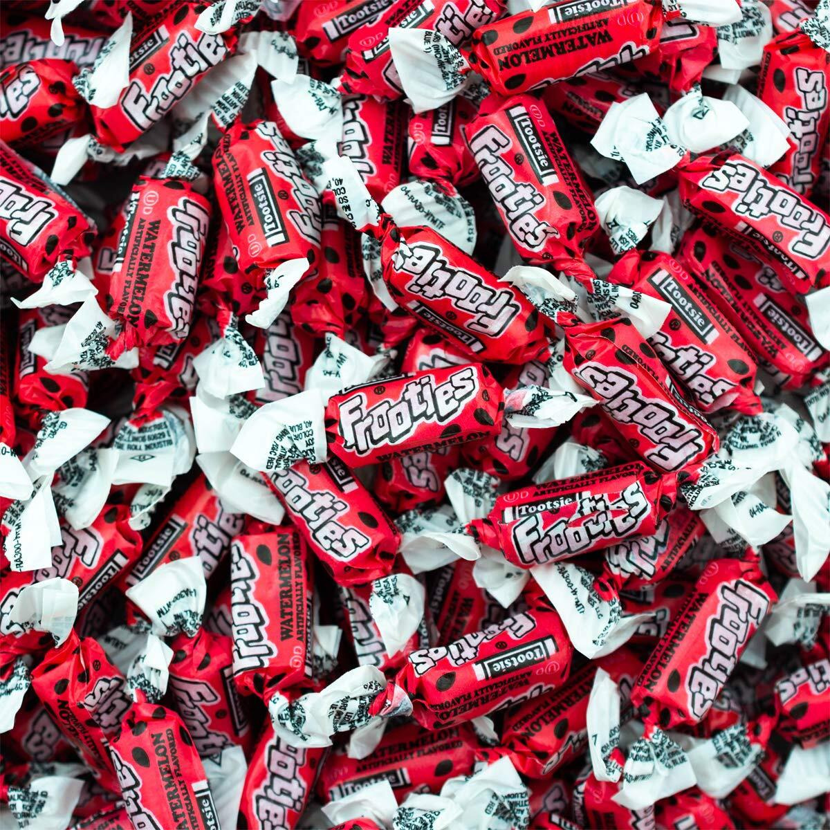 Watermelon Frooties - Tootsie Roll Chewy Candy - 360 Piece Count, 38.8 Oz Bag