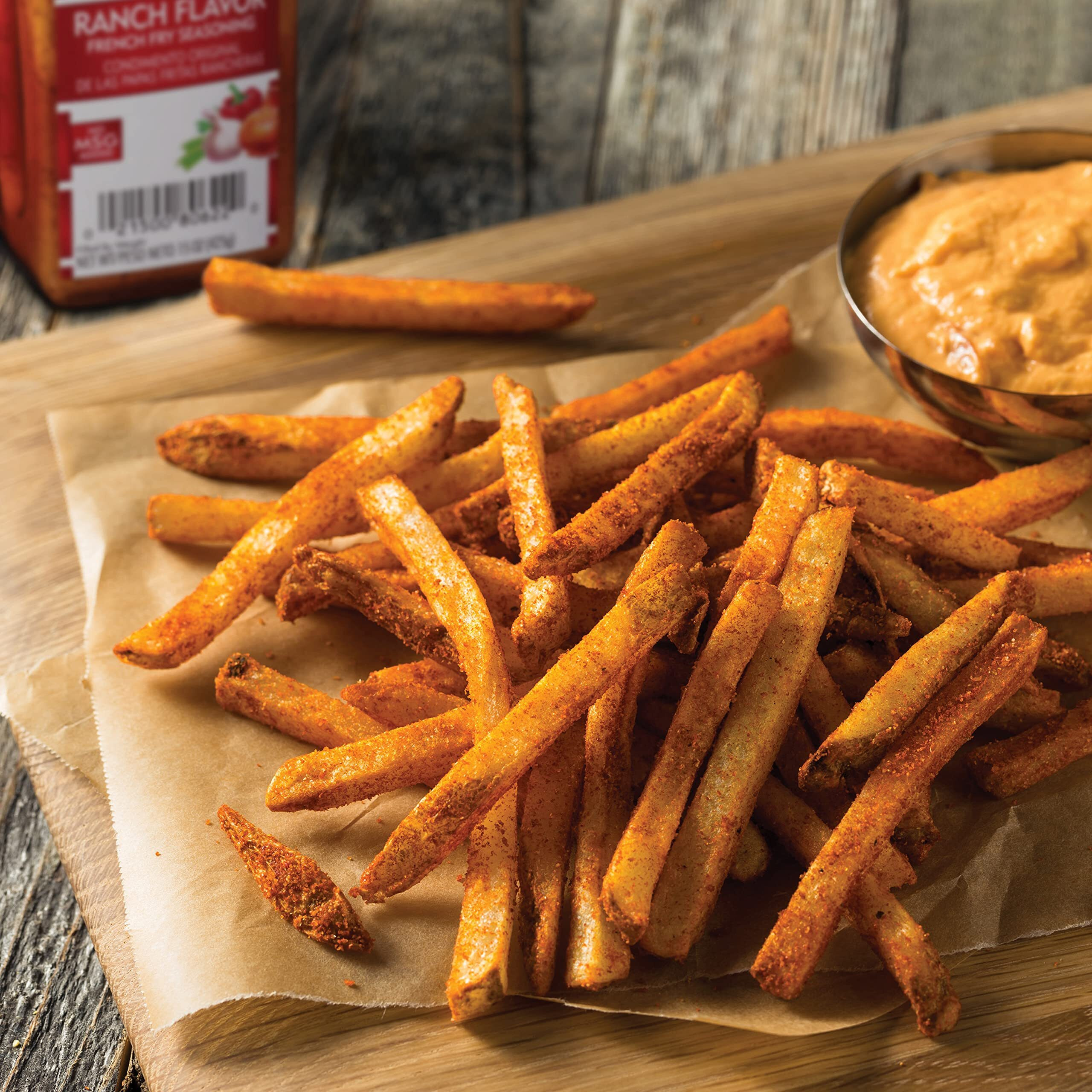 Lawry's Ranch Flavor French Fry Seasoning, 15 Oz - One 15 Ounce Container Of Ranch Flavor Seasoning For French Fries With A Bold Robust Flavor