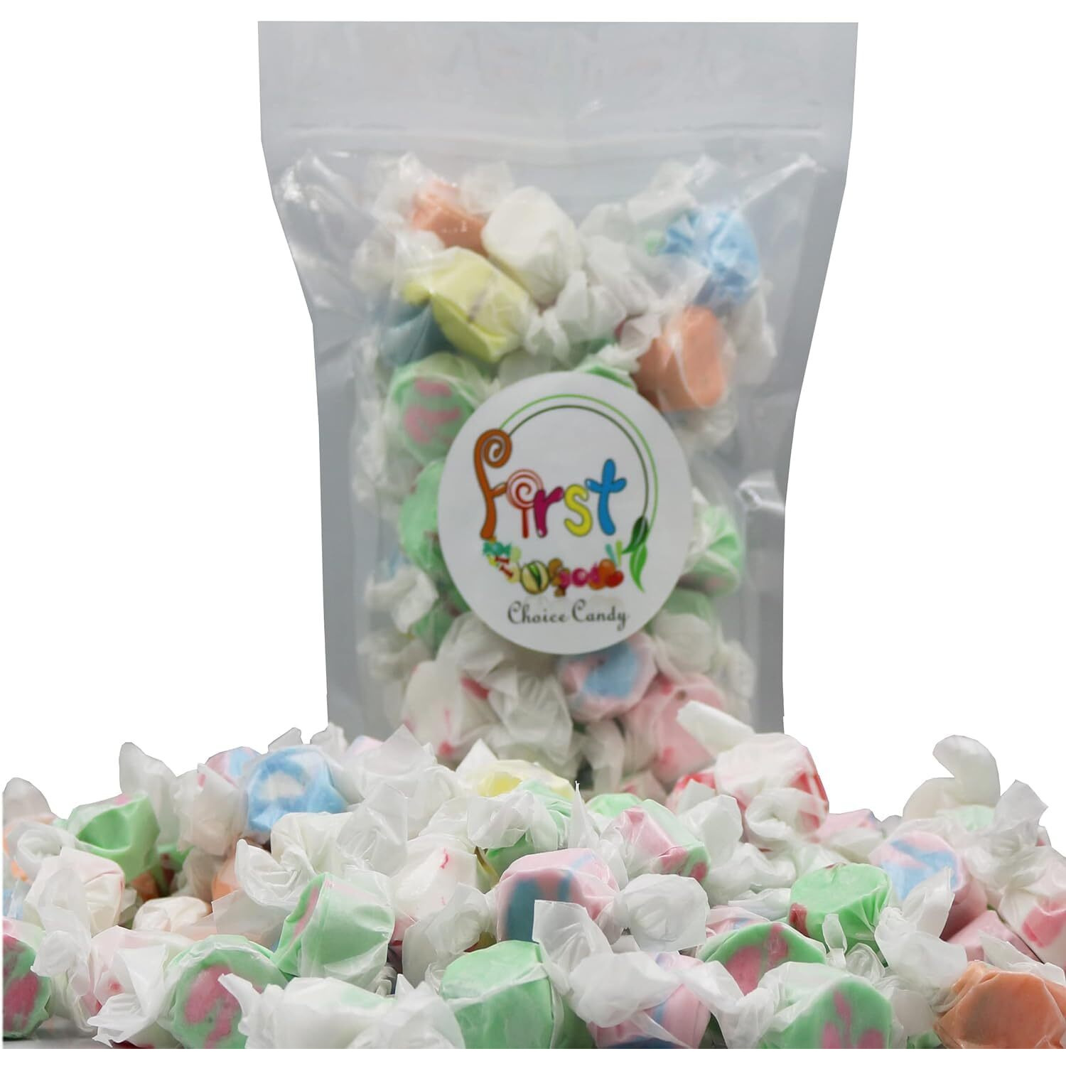 Firstchoicecandy All Flavor Saltwater Taffy (Assorted, 5 Pound (Pack Of 1))