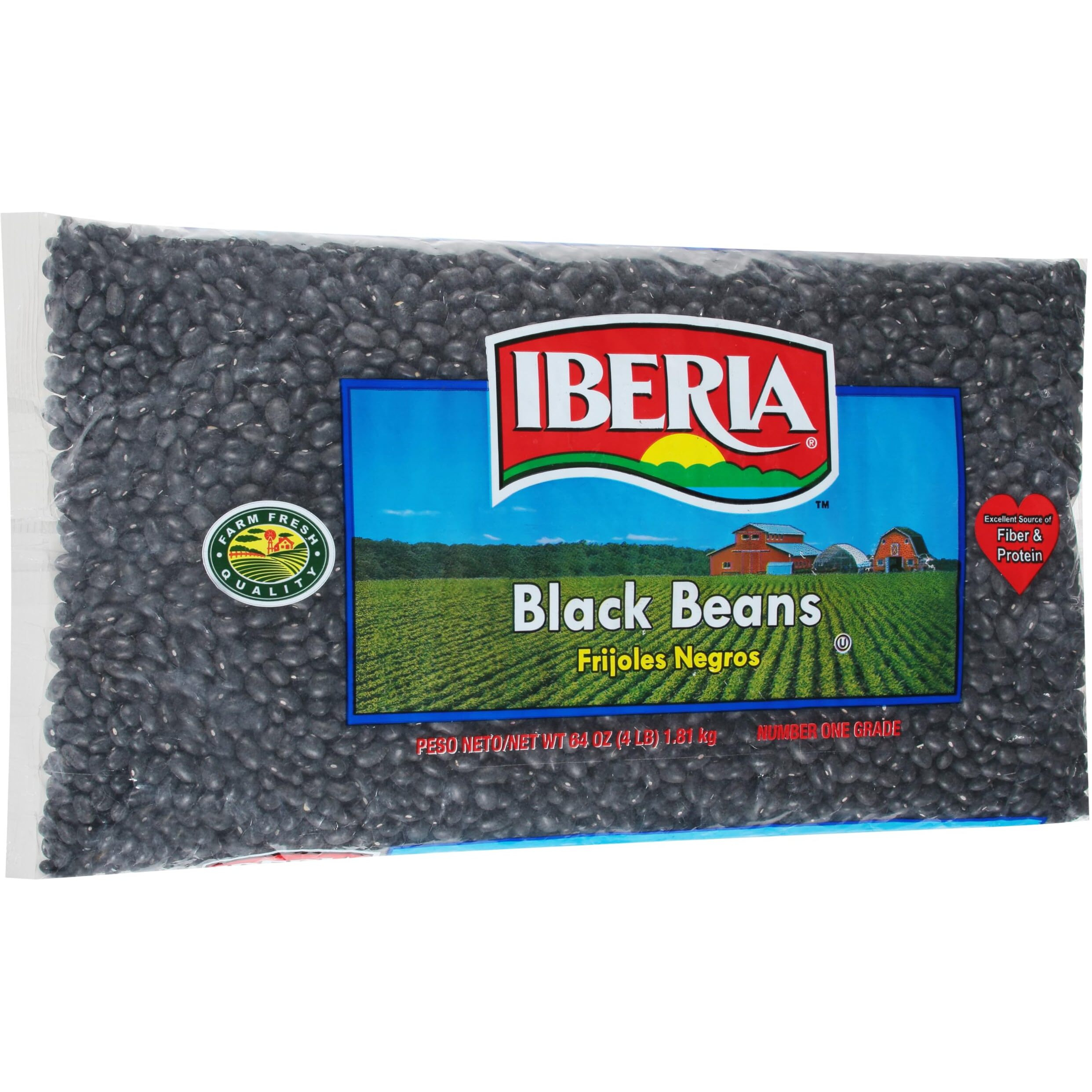 Iberia Black Beans, 4Lb.