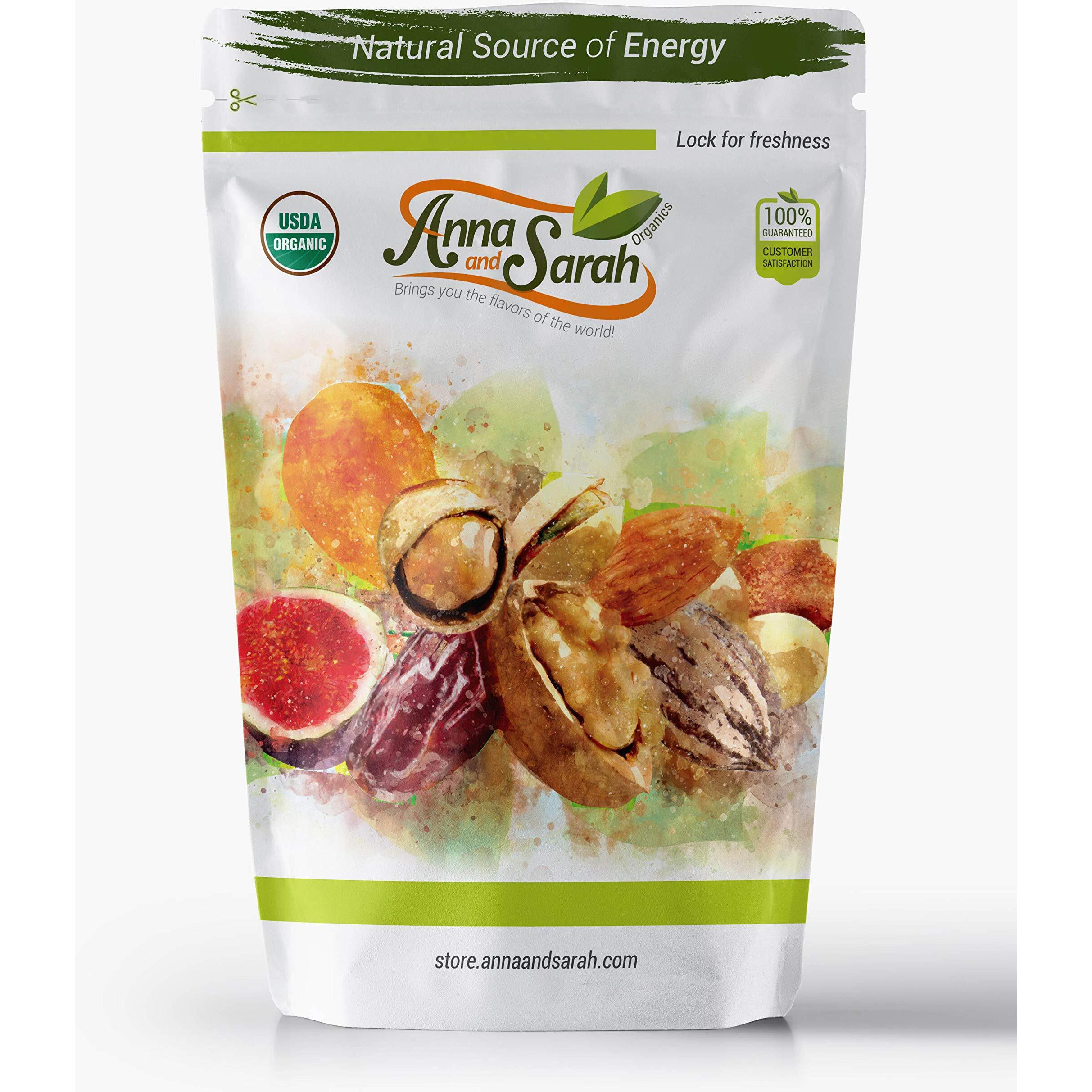 Anna And Sarah Organic Dried Turkish Figs, No Sulfur, No Sugar Added, All Natural In Resealable Bag, 5 Lbs