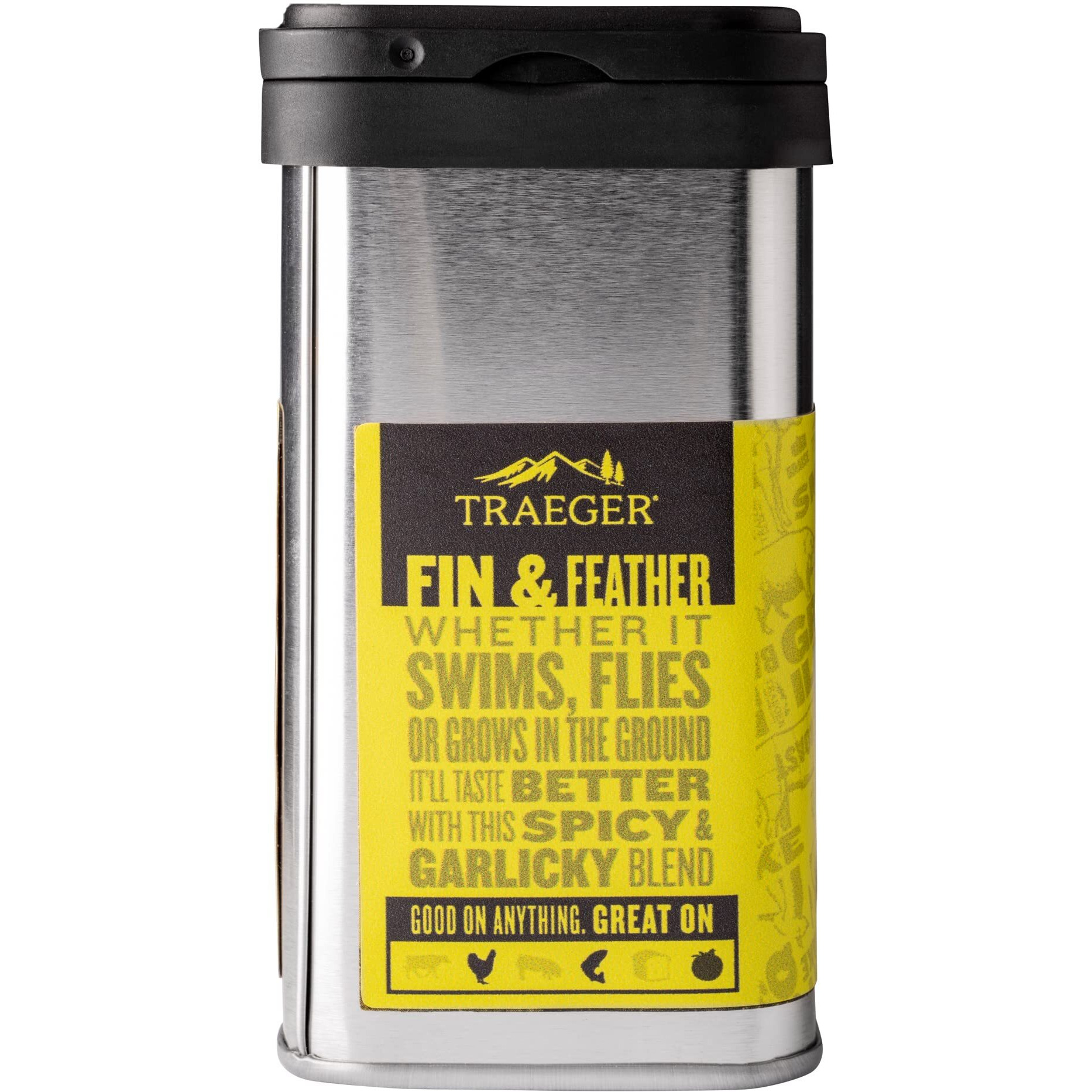 Traeger Grills Spc176 Fin And Feather Rub With Garlic, Onion, & Paprika