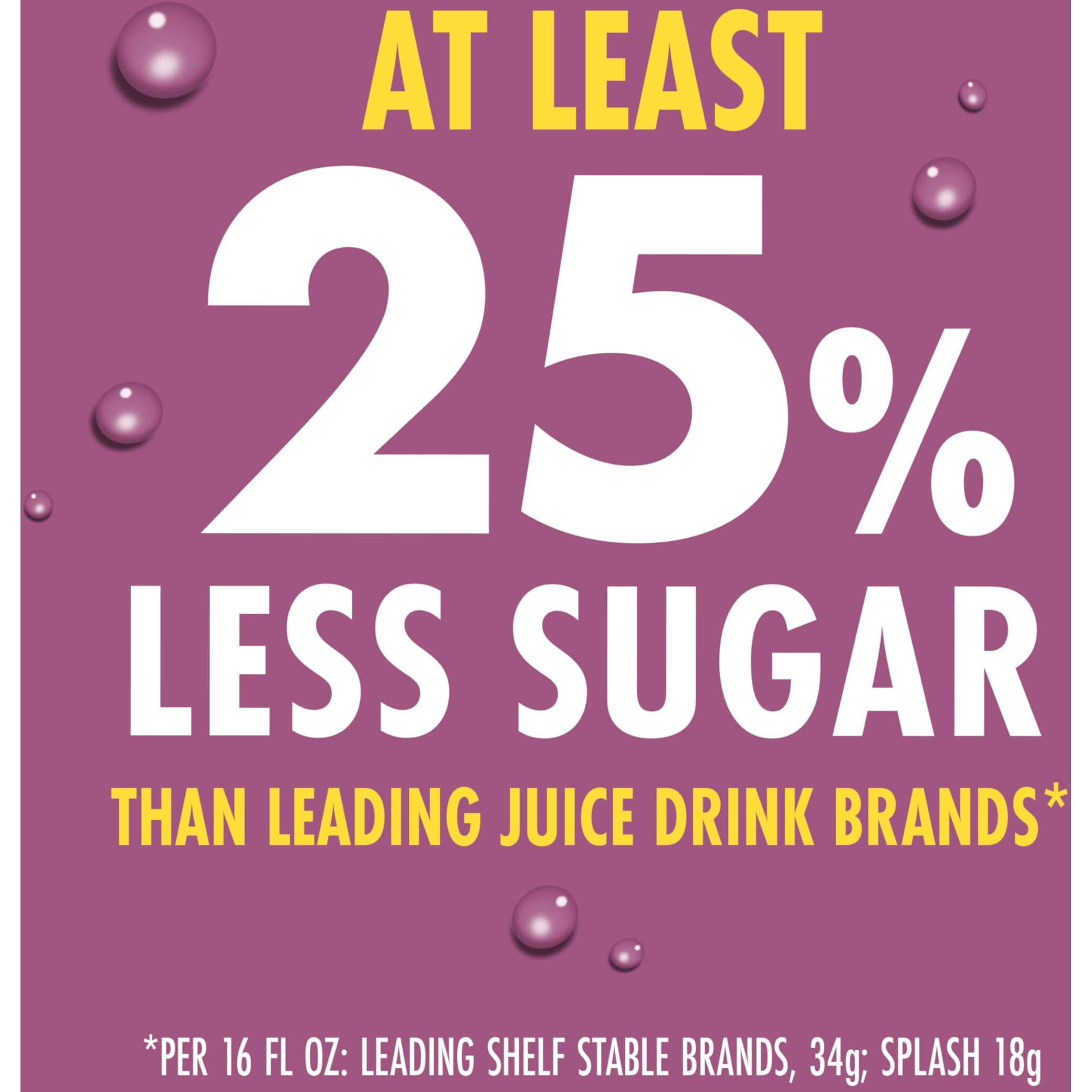 V8 Splash Berry Blend Flavored Juice Beverage, 16 Fl Oz Bottle (12 Pack)