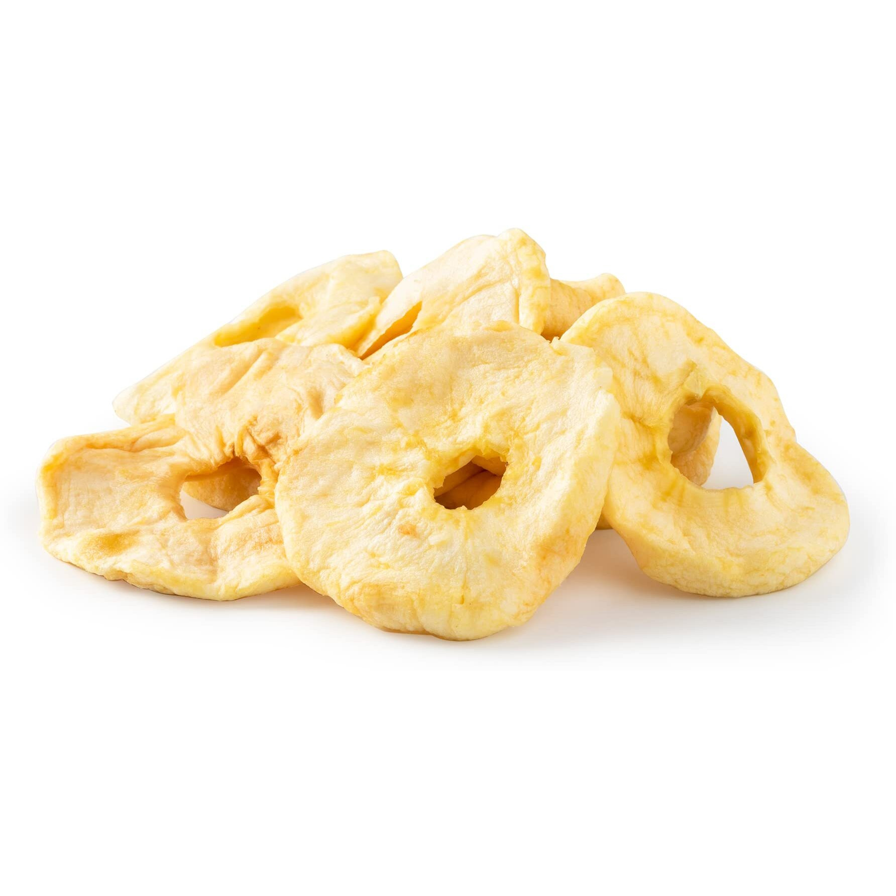 Nuts U.S. - Dried Apple Rings | No Added Sugar | No Artificial Color | Chewy Texture | Non-Gmo | Juicy And Natural | Packed In A Resealable Bag (2 Lbs)