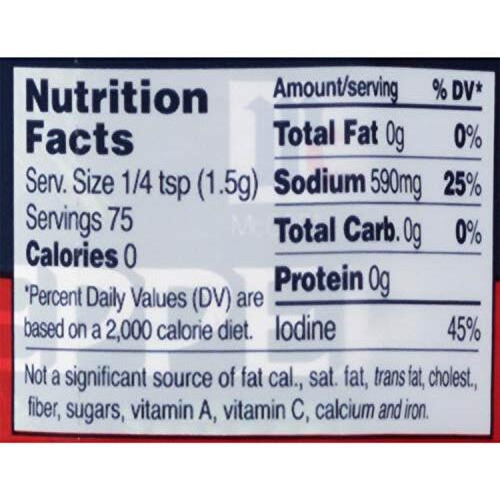 Morton Iodized Salt And Mccormick Pepper Shaker Set, 5.25 Ounce (Pack Of 12)