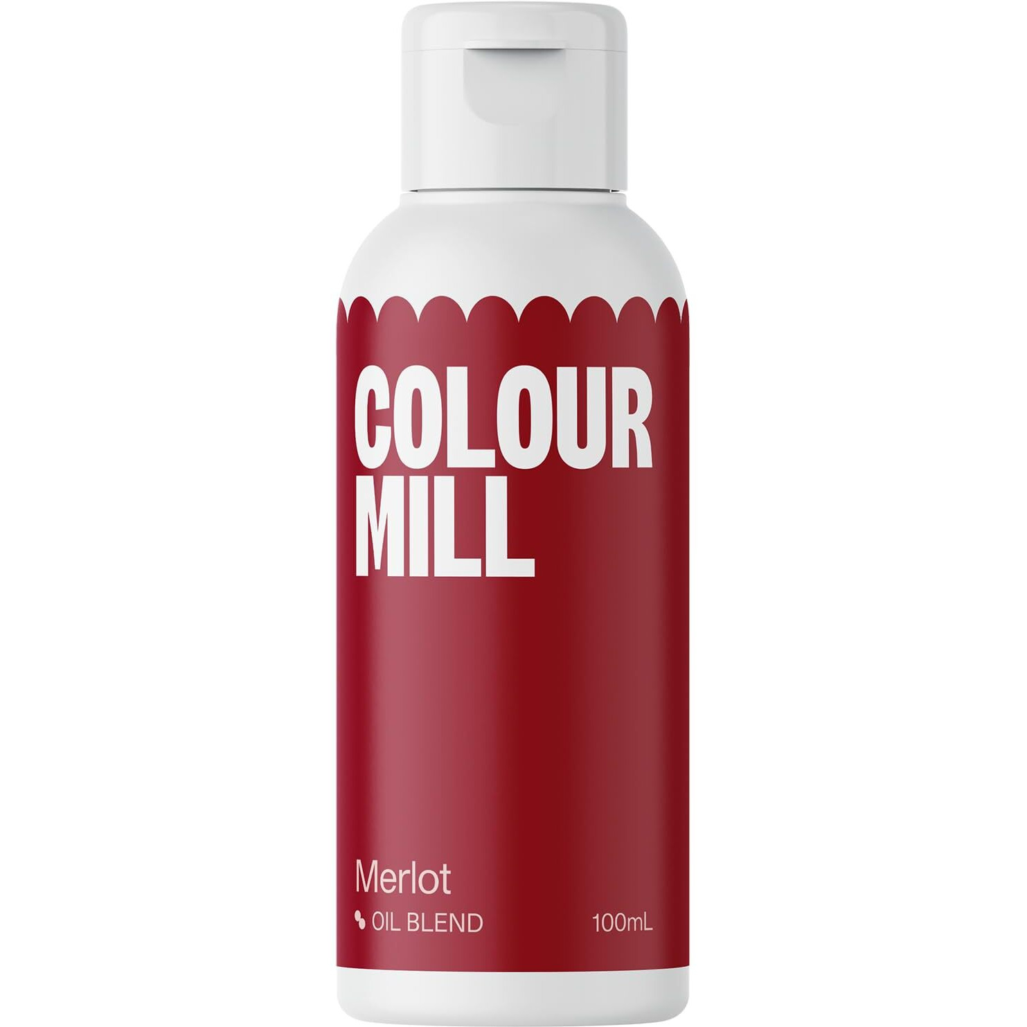 Colour Mill Oil-Based Food Coloring, 100 Milliliters Merlot