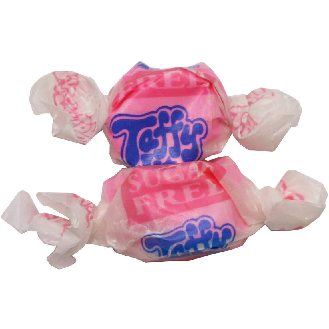 Taffy Shop Sugar Free Cinnamon Salt Water Taffy - Small Batch Salt Water Taffies Made In The Usa - Super Soft, Sweet, Taffy Candy - Guaranteed Fresh - Gluten-Free, Soy-Free, Peanut-Free - (7 Ounces)