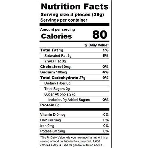 Taffy Shop Sugar Free Cinnamon Salt Water Taffy - Small Batch Salt Water Taffies Made In The Usa - Super Soft, Sweet, Taffy Candy - Guaranteed Fresh - Gluten-Free, Soy-Free, Peanut-Free - (7 Ounces)