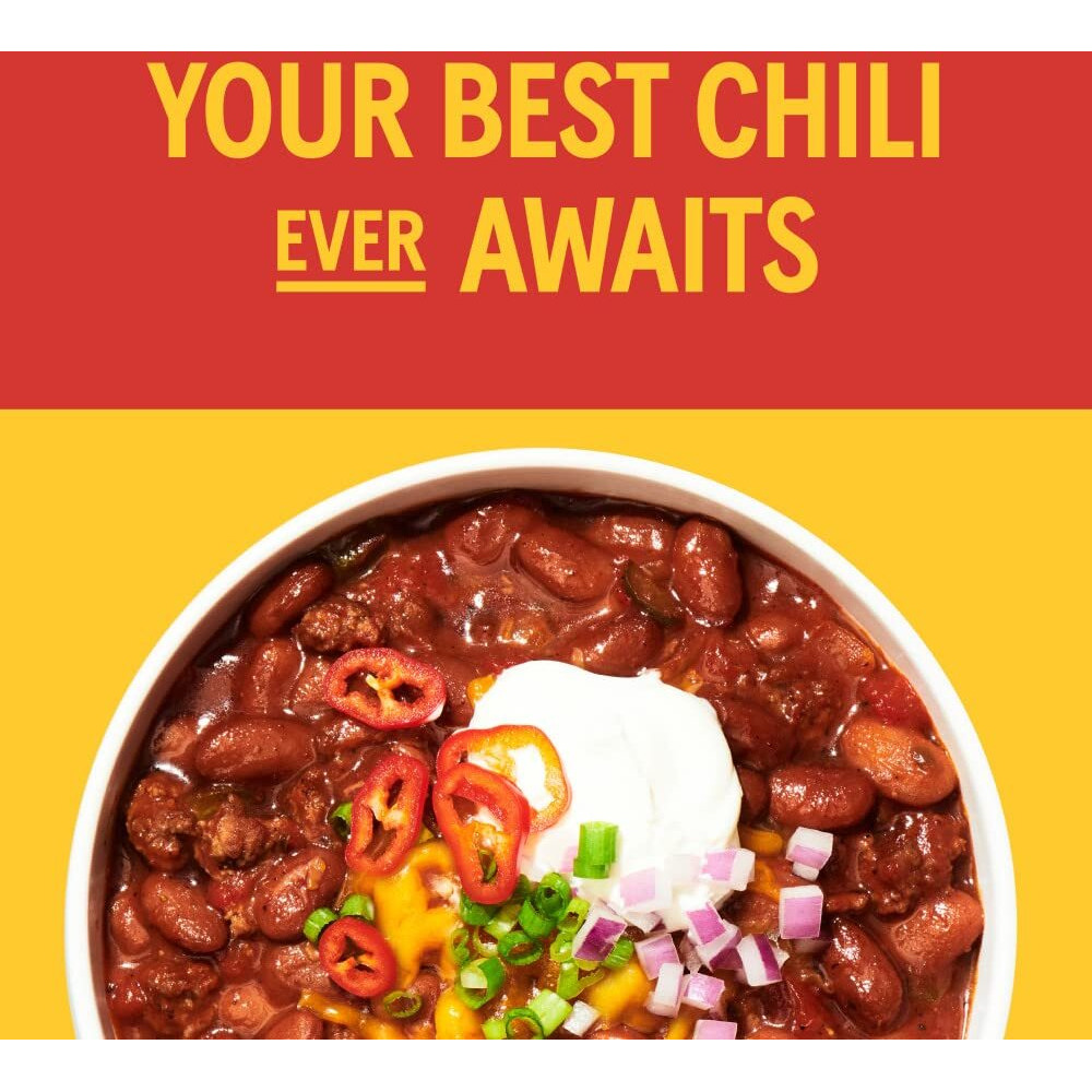 Bush's Best 16 Oz Canned Spicy Dark Red Chili Beans, Source Of Plant Based Protein And Fiber, (Pack Of 12)