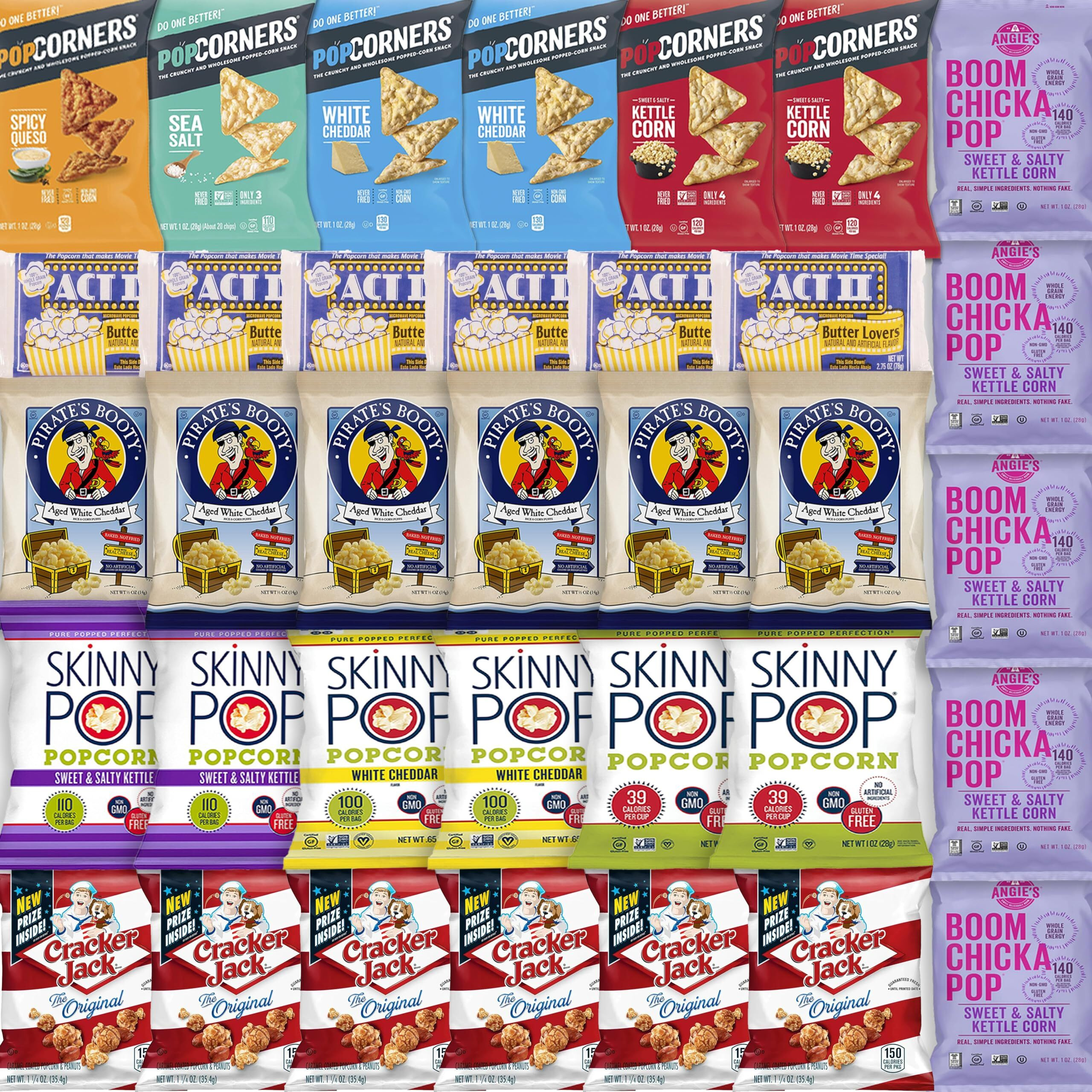 Popcorn Variety Pack And Popcorn Snack Pack (35 Count)