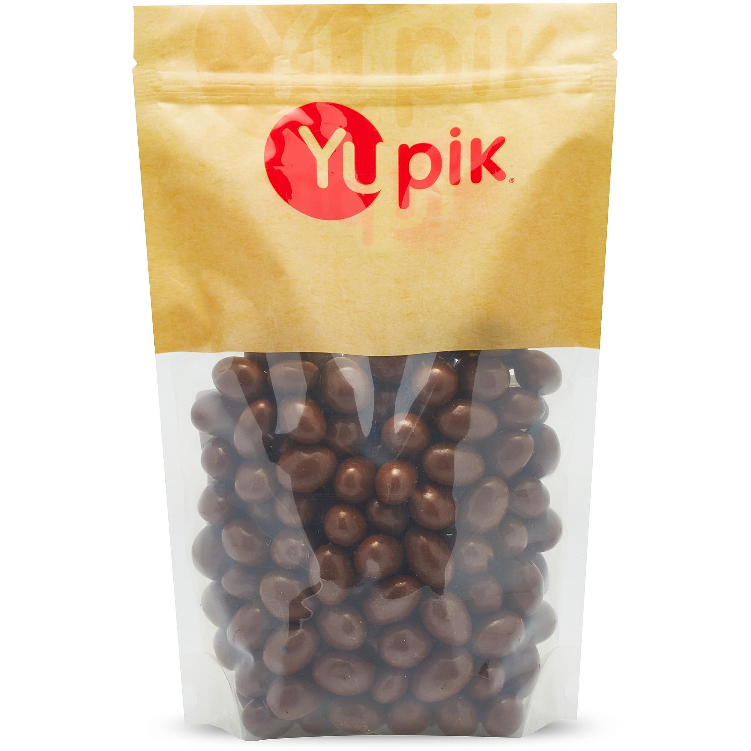 Yupik Milk Chocolate Covered Almonds, 2.2 Lb, Kosher, Whole Nuts, Almonds Dipped In Fine Milk Chocolate, Crunchy & Smooth, Chocolate Candy, Classic Sweet Snacks