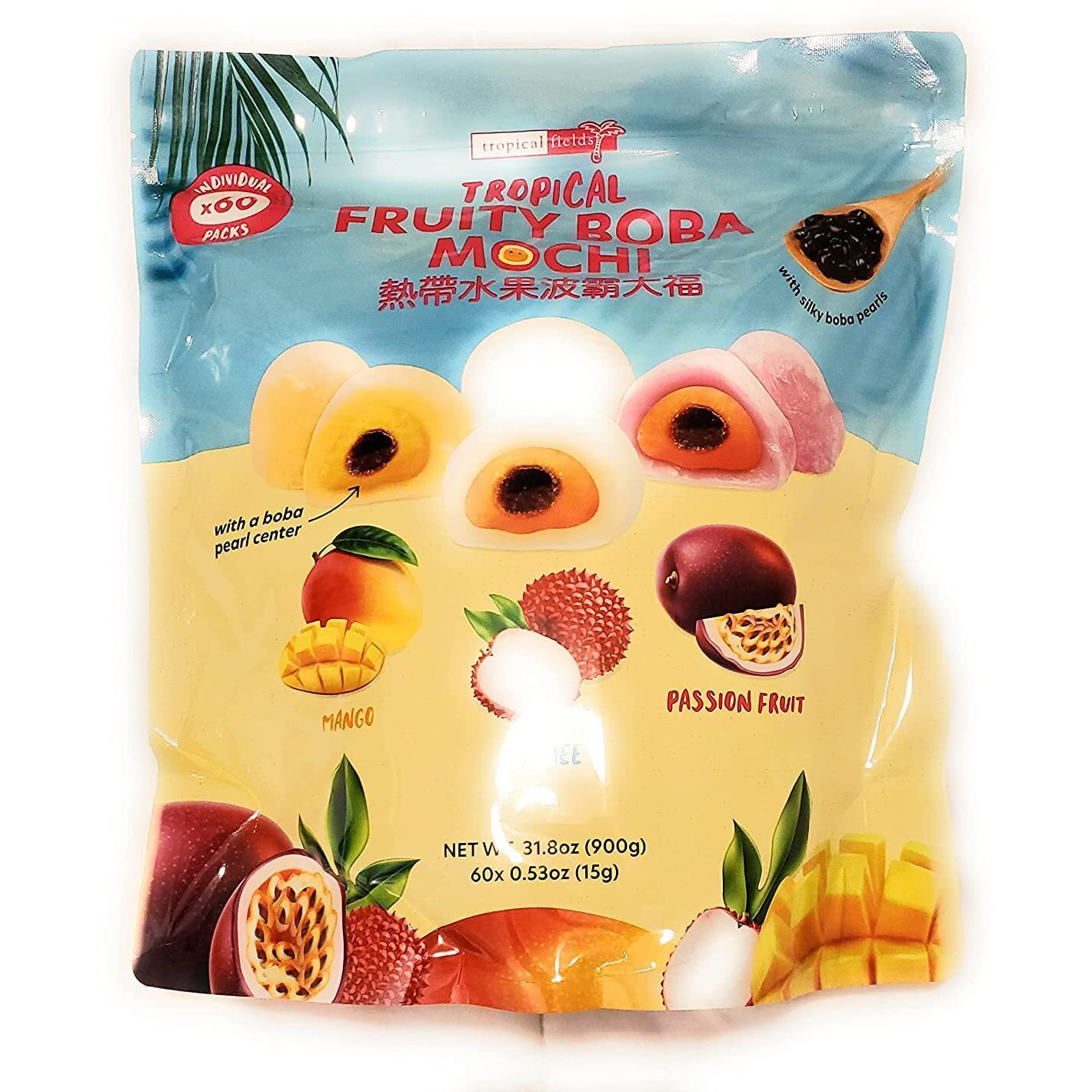 Tropical Fields Tropical Fruity Mochi (31.8 Oz, 1.99 Lbs)