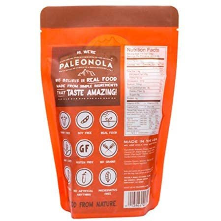 Paleonola - Grain Free Granola Maple Pancake Flavor - Non-Gmo, Grain, Soy, Gluten, Dairy Free - Low Carb Protein Snack For A Healthy Breakfast- Pack Of 2, 10 Oz. Ea