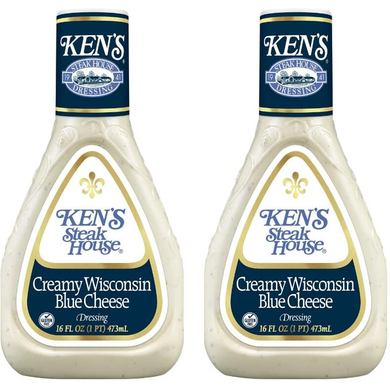 Ken's Steak House Creamy Wisconsin Blue Cheese Dressing (16 Fl Oz (Pack Of 2))