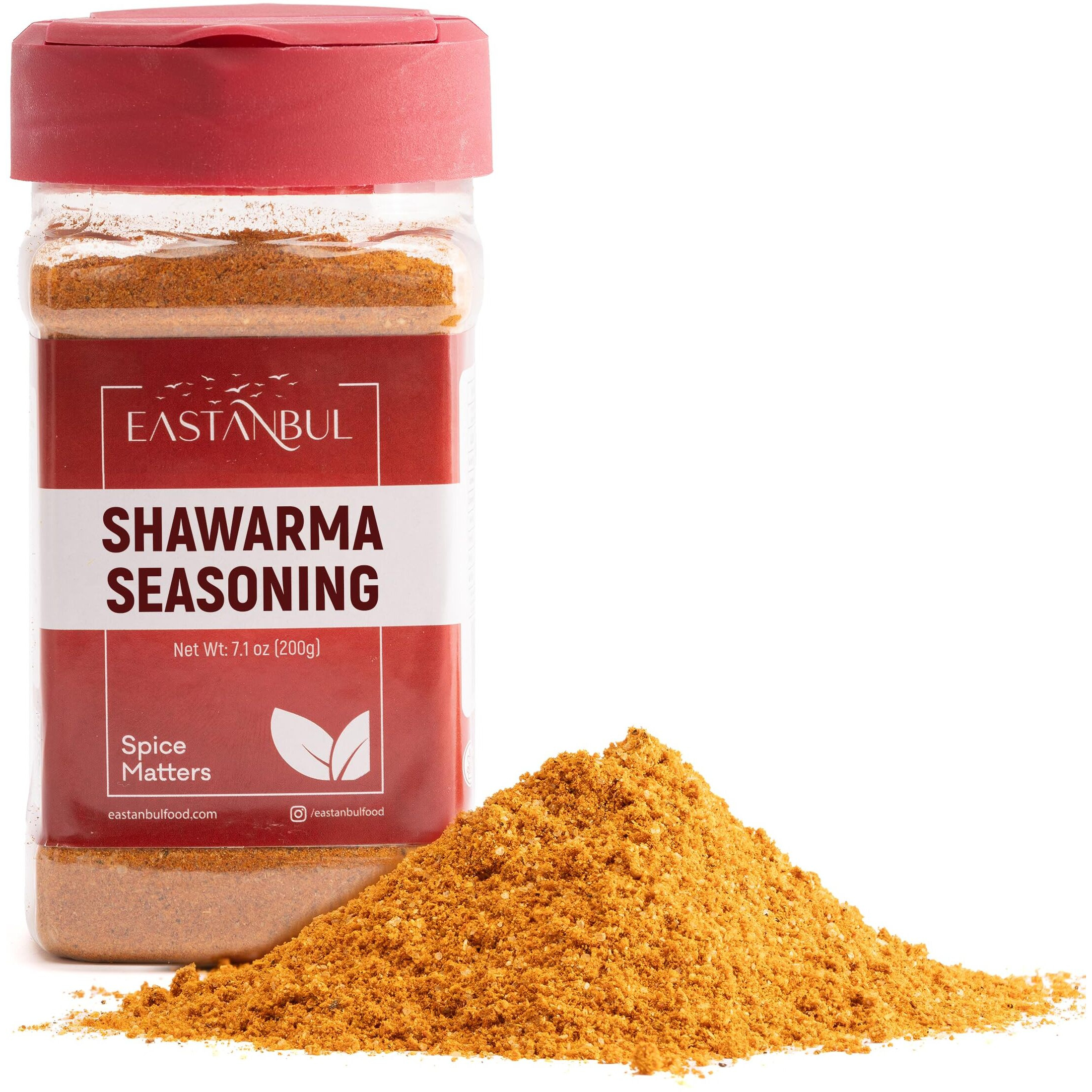 Eastanbul Shawarma Seasoning 7.1Oz Shawarma Spice Blend, All-In-One Baharat Spice Blend Of Middle Eastern Spices & Mediterranean Spices, Perfect For Meat, Vegetables And Chicken Shawarma Seasoning