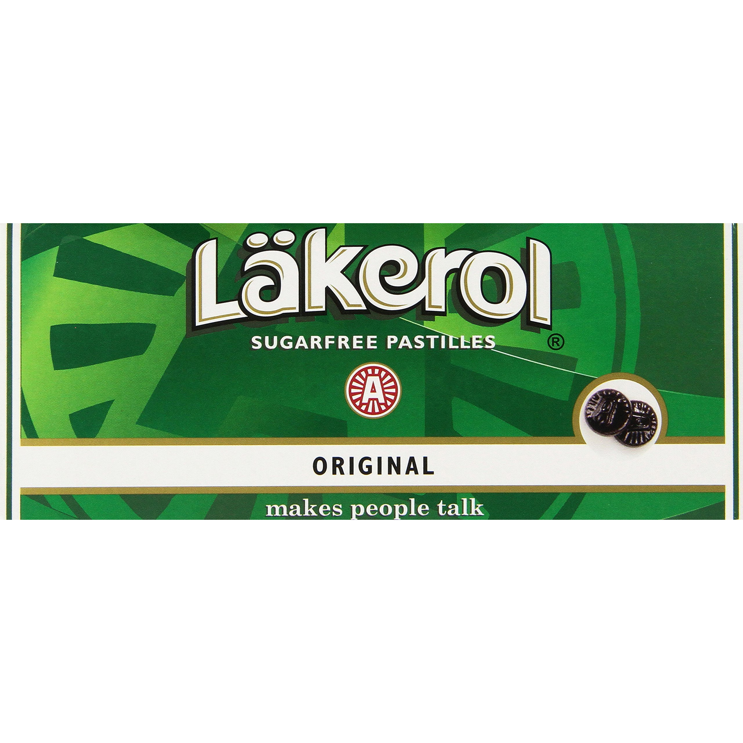 Lakerol Original Herb Menthol Sugar Free Pastilles, .8 Ounce (Pack Of 24)