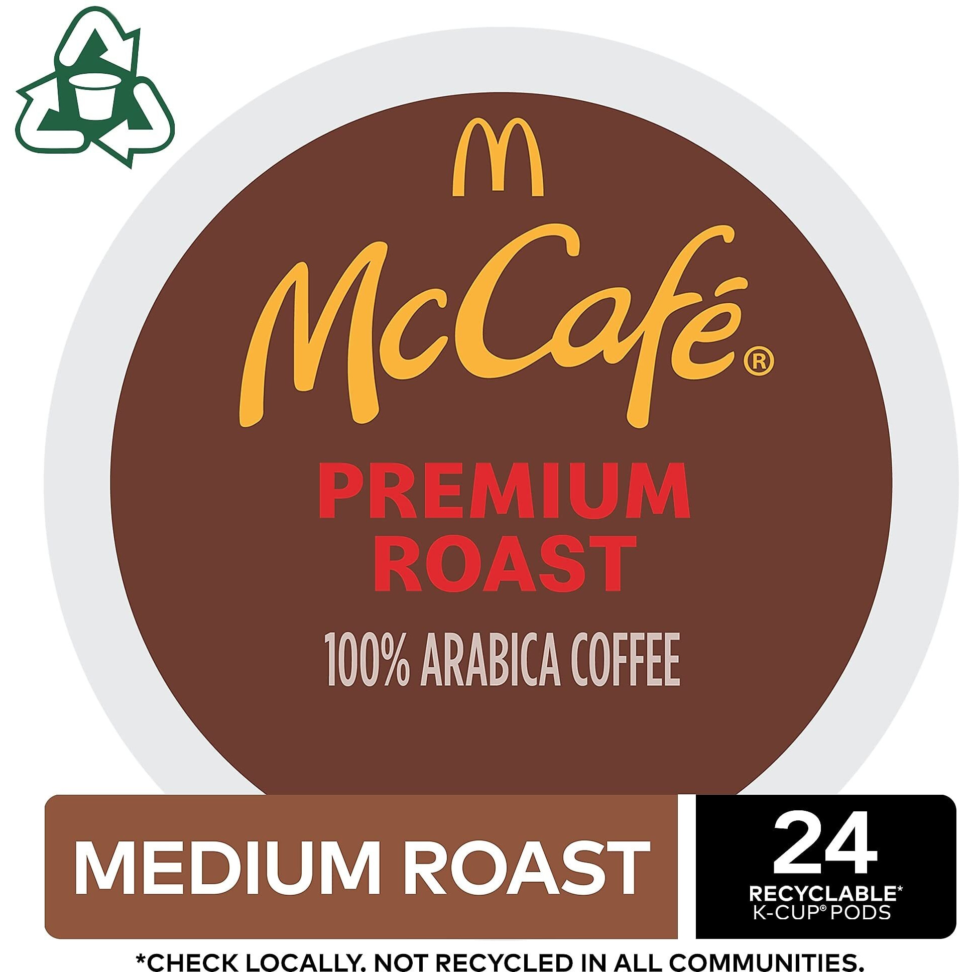 Mccafe Premium Roast K-Cup, 24/Bx