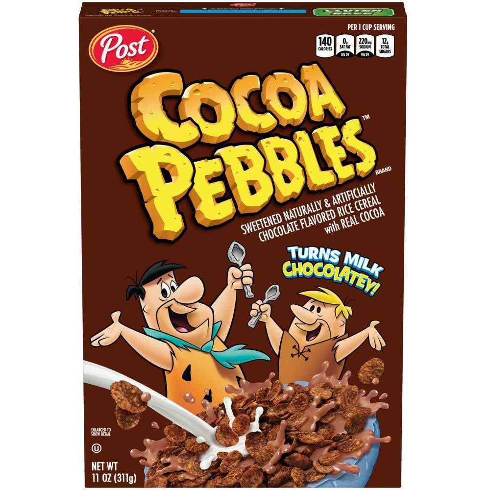 Post Cocoa Pebbles Gluten Free Cereal, 11 Ounce (Pack Of 12)
