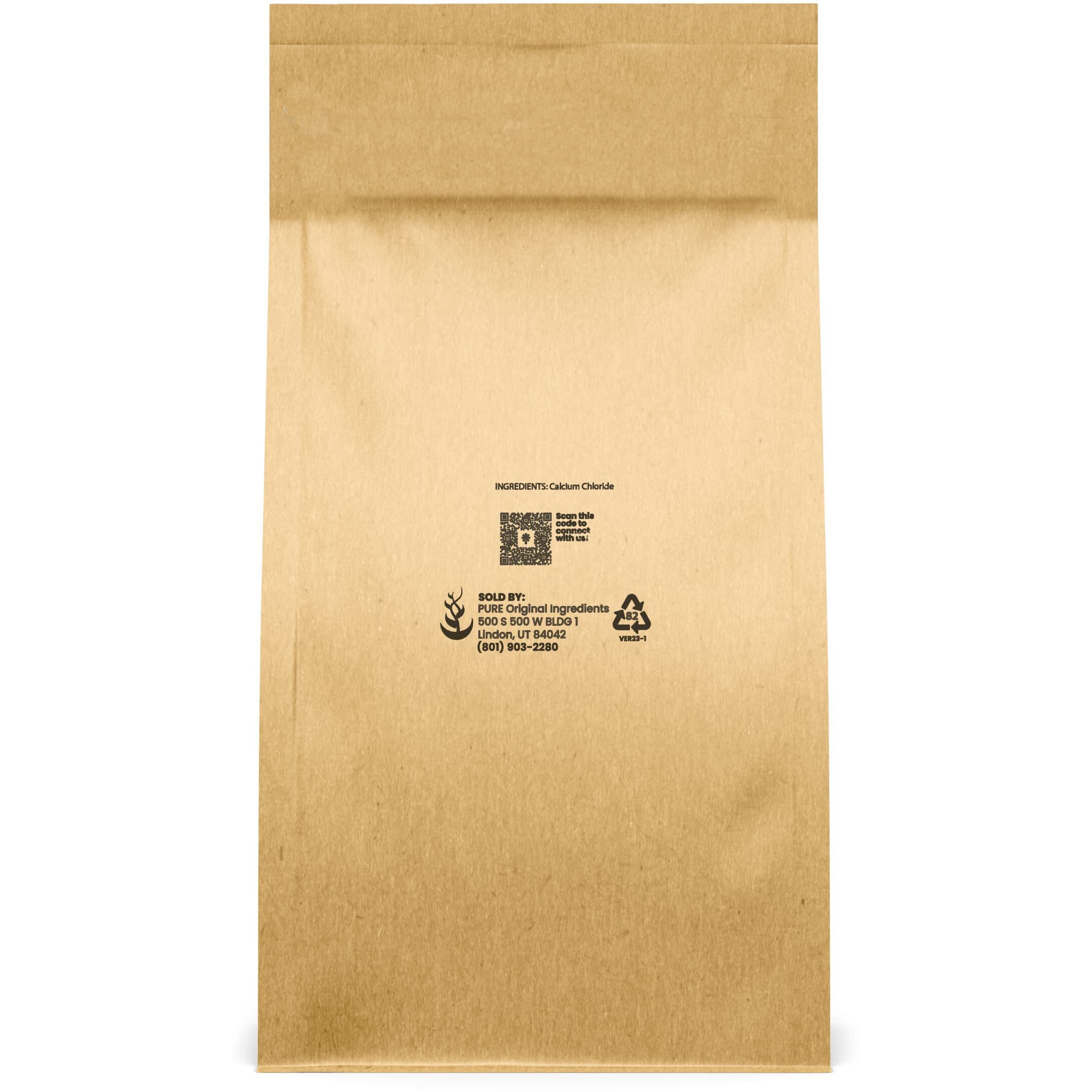 Pure Original Ingredients Calcium Chloride (2 Lb) Food Safe, For Wine Making, Home Brew, & Cheese Making