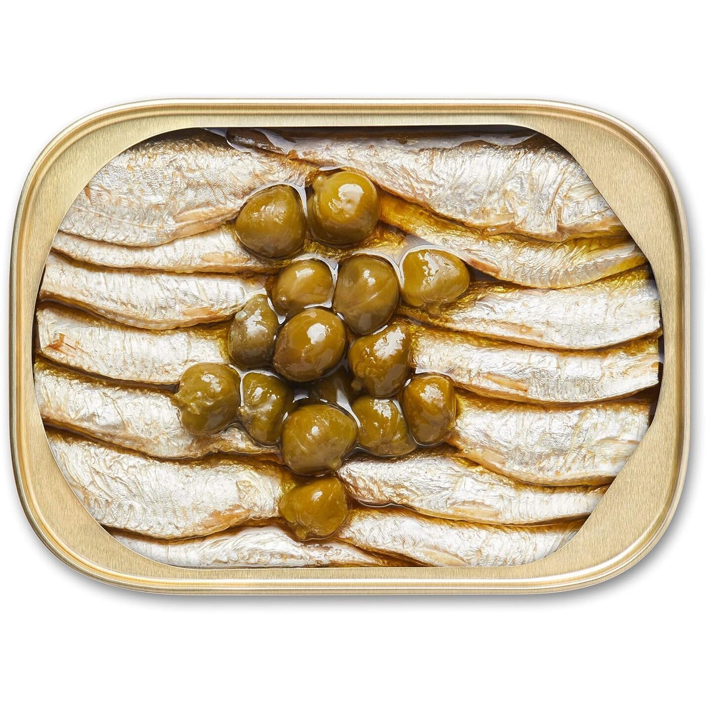 King Oscar Brisling Sardines In Extra Virgin Olive Oil, White Wine Vinegar & Capers, 3.75-Ounce Cans (Pack Of 12)