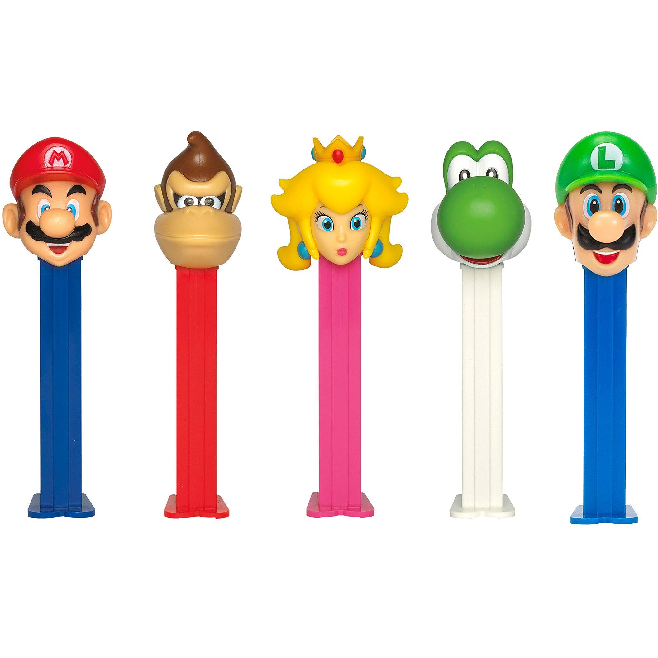 Pez Candy Nintendo, Assortment Candy, 0.58 Oz (Pack Of 12)