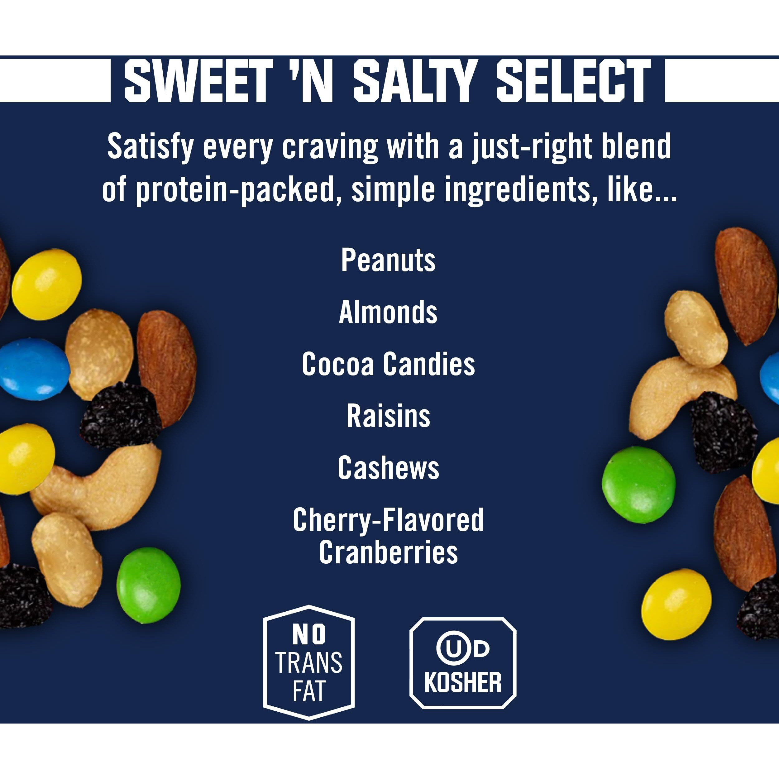 Kars Nuts Sweet N Salty Select Trail Mix - 5.5 Oz Snack Pack, Pack Of 12 - Snacks For Adults And Kids