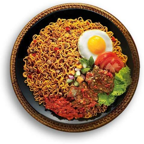 Indomie Foods Mi Goreng Instant Noodles, Halal Certified, Hot & Spicy Flavor, 10 Count (Pack Of 1)