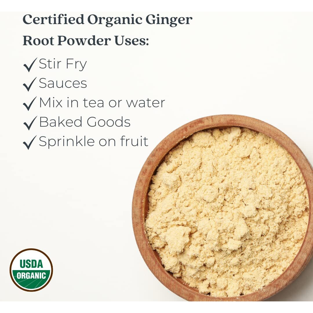 Starwest Botanicals Organic Ginger Root Powder, 2 Pound