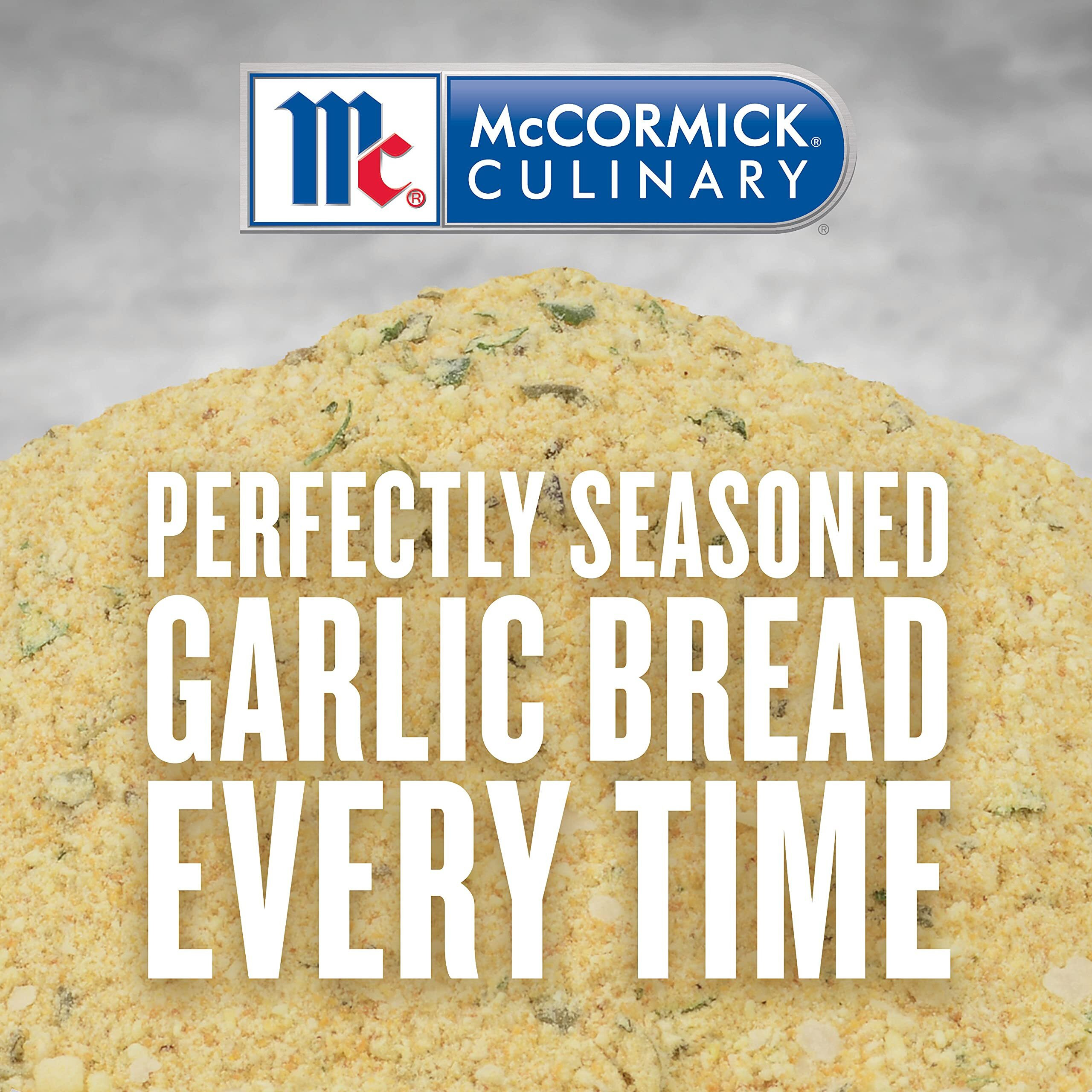 Mccormick Culinary Roasted Garlic Bread Seasoning, 20 Oz - One 20 Ounce Container Of Garlic Seasoning Blend For Fresh Garlic Bread, Pasta, Pizza, Sauces And More